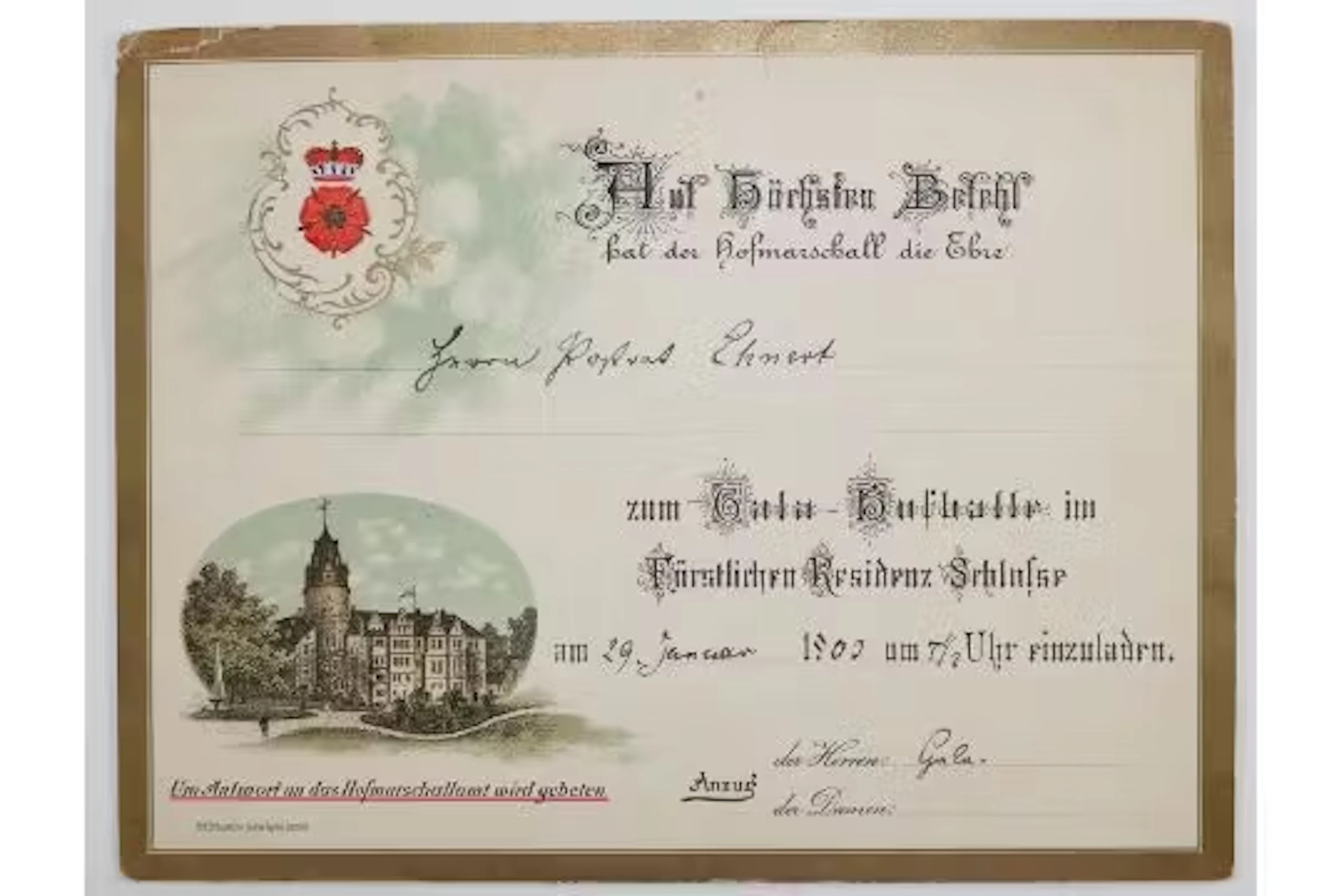 Einladungskarten.