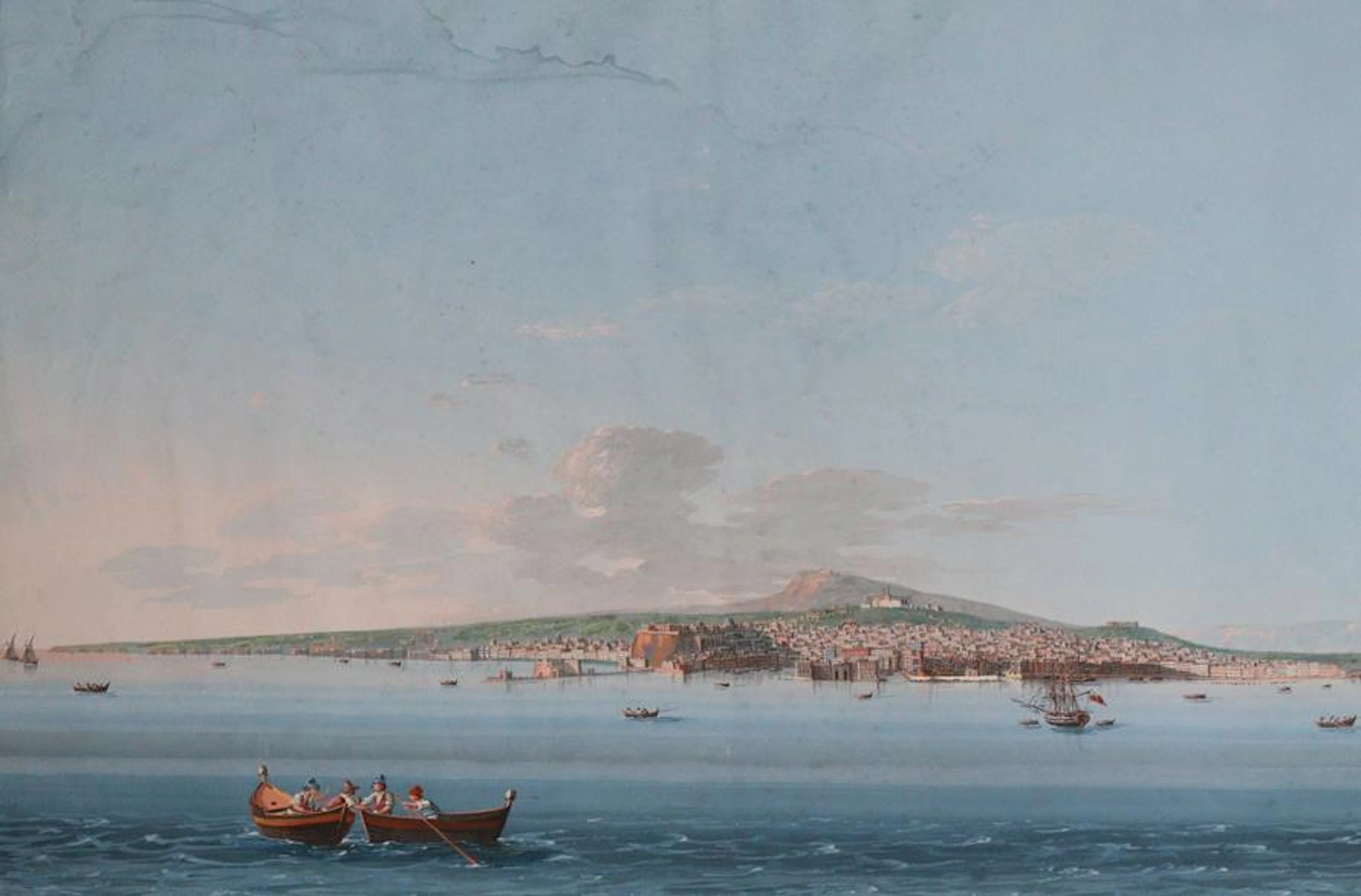 Scoppa, Giuseppe Gustavo (1856 Neapel 1953) zugeschr. Napoli da Mare.