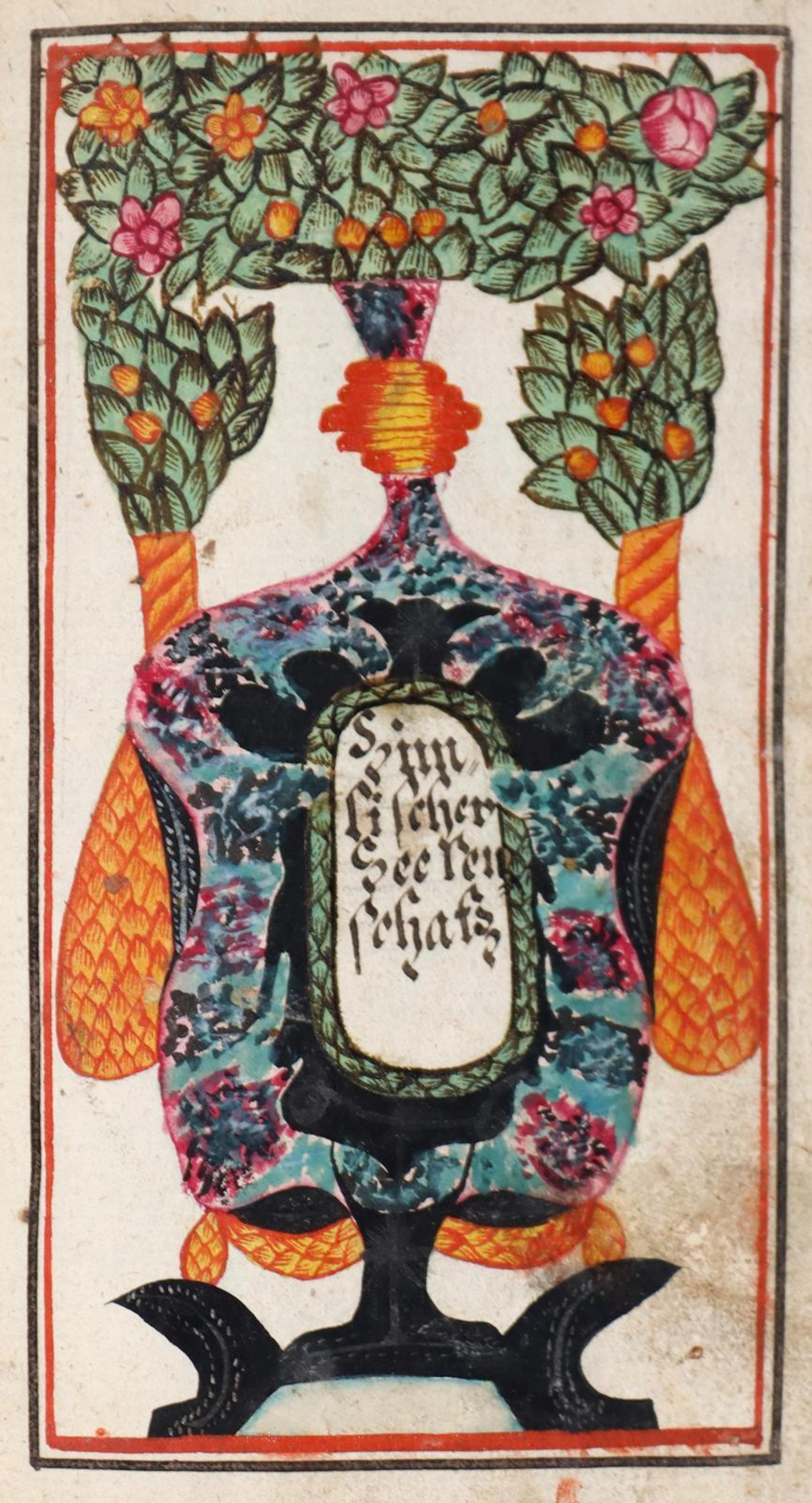 Himmlischer Seelenschatz. Deutsche Handschrift auf Papier