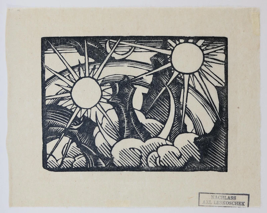 Moderne Künstlergraphik. Sammlung von 16 Blatt