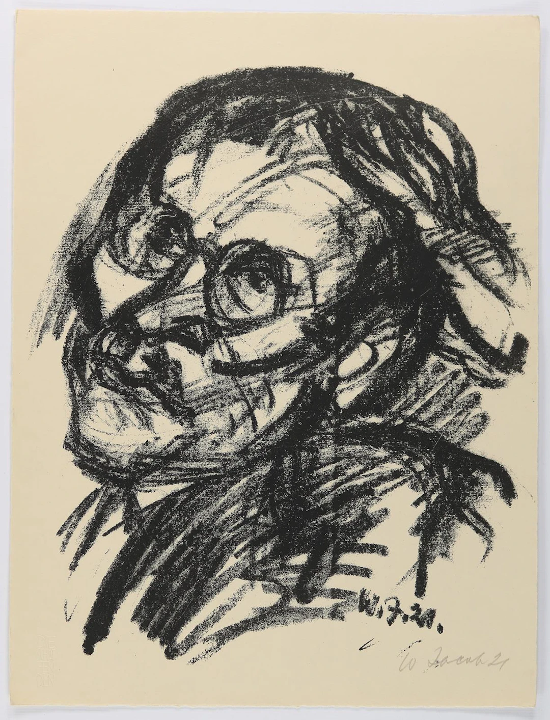 Jacob, Walter (1893 Altenburg - Hindelang 1964). Portrait des Walter