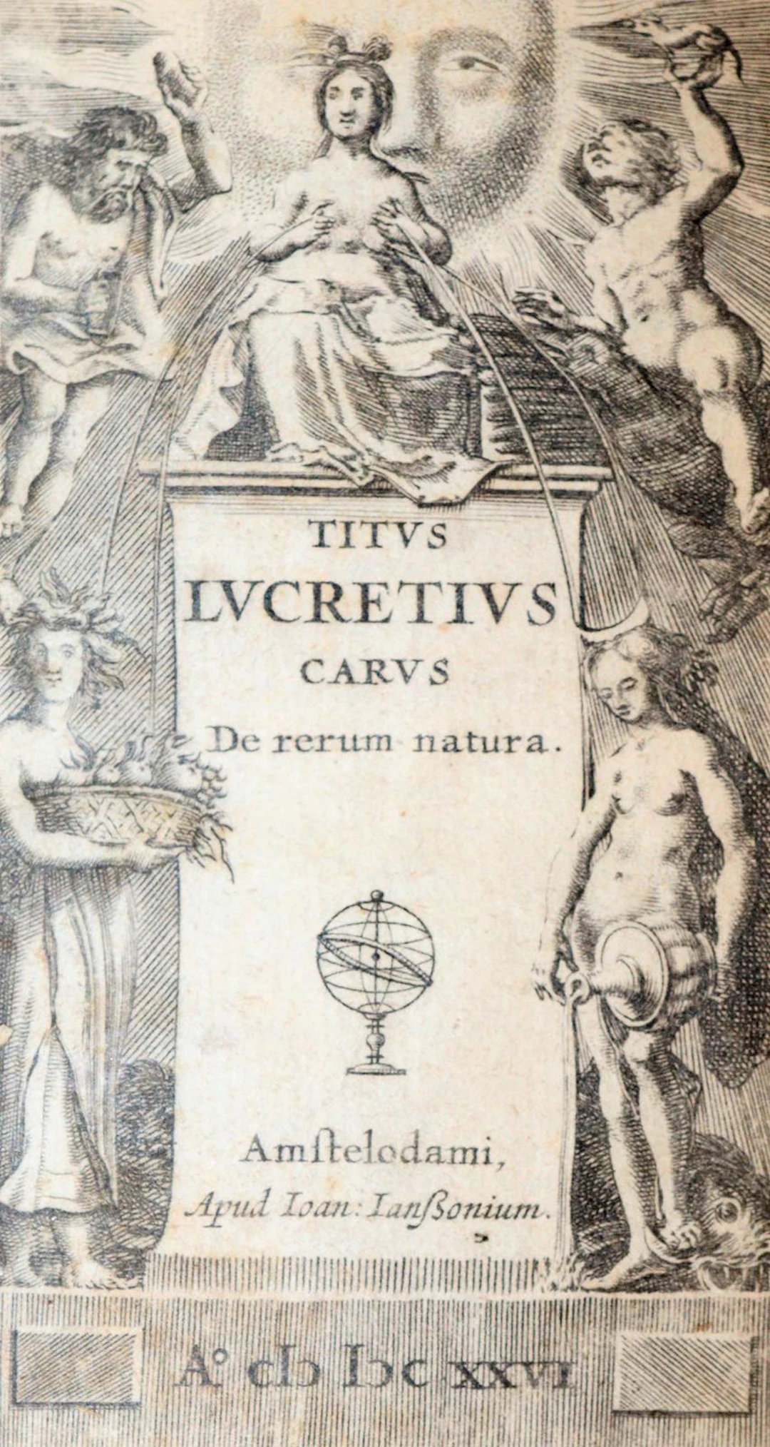 Lucretius,C.T. De rerum natura. Amsterdam