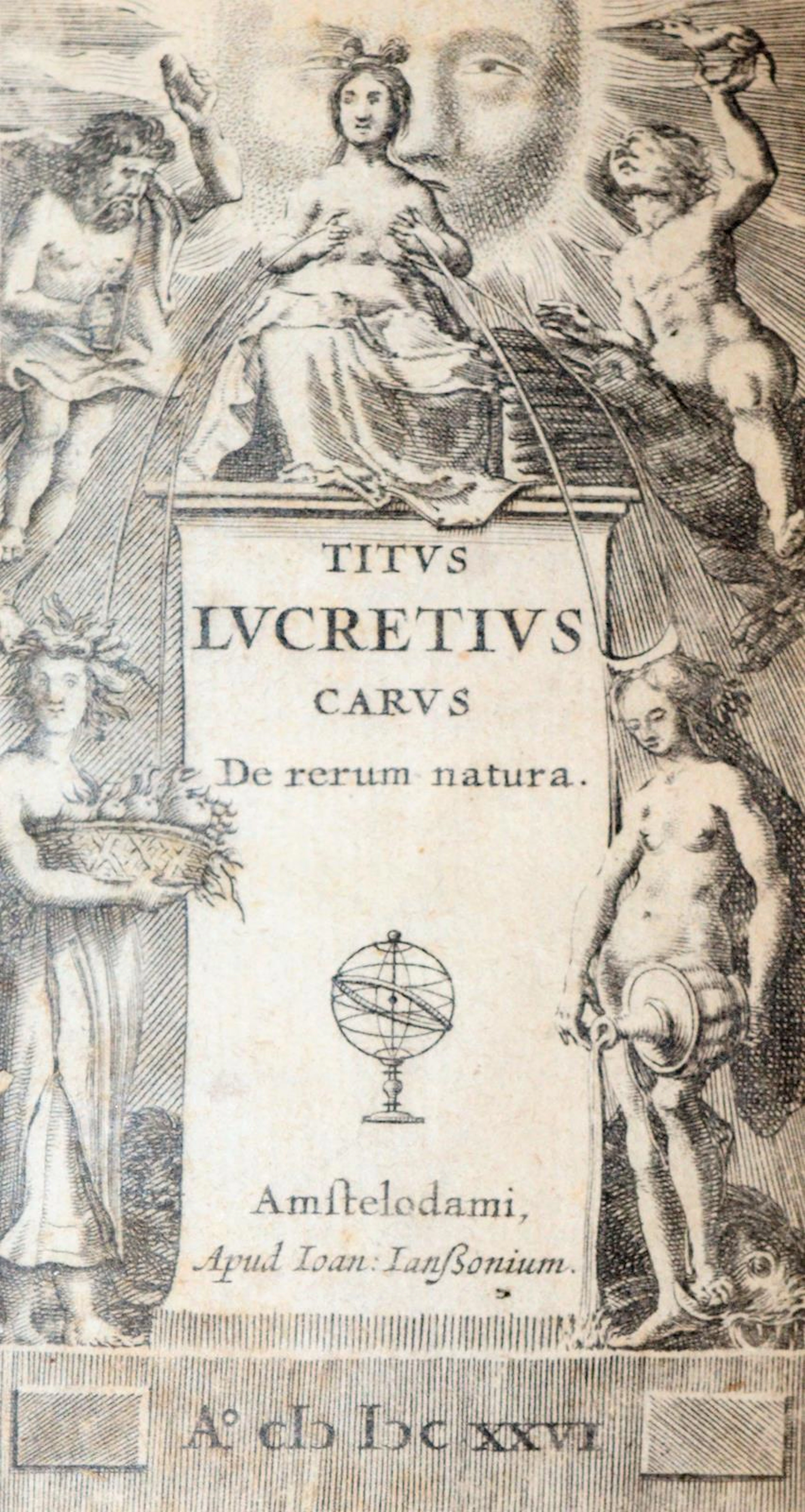 Lucretius,C.T. De rerum natura. Amsterdam