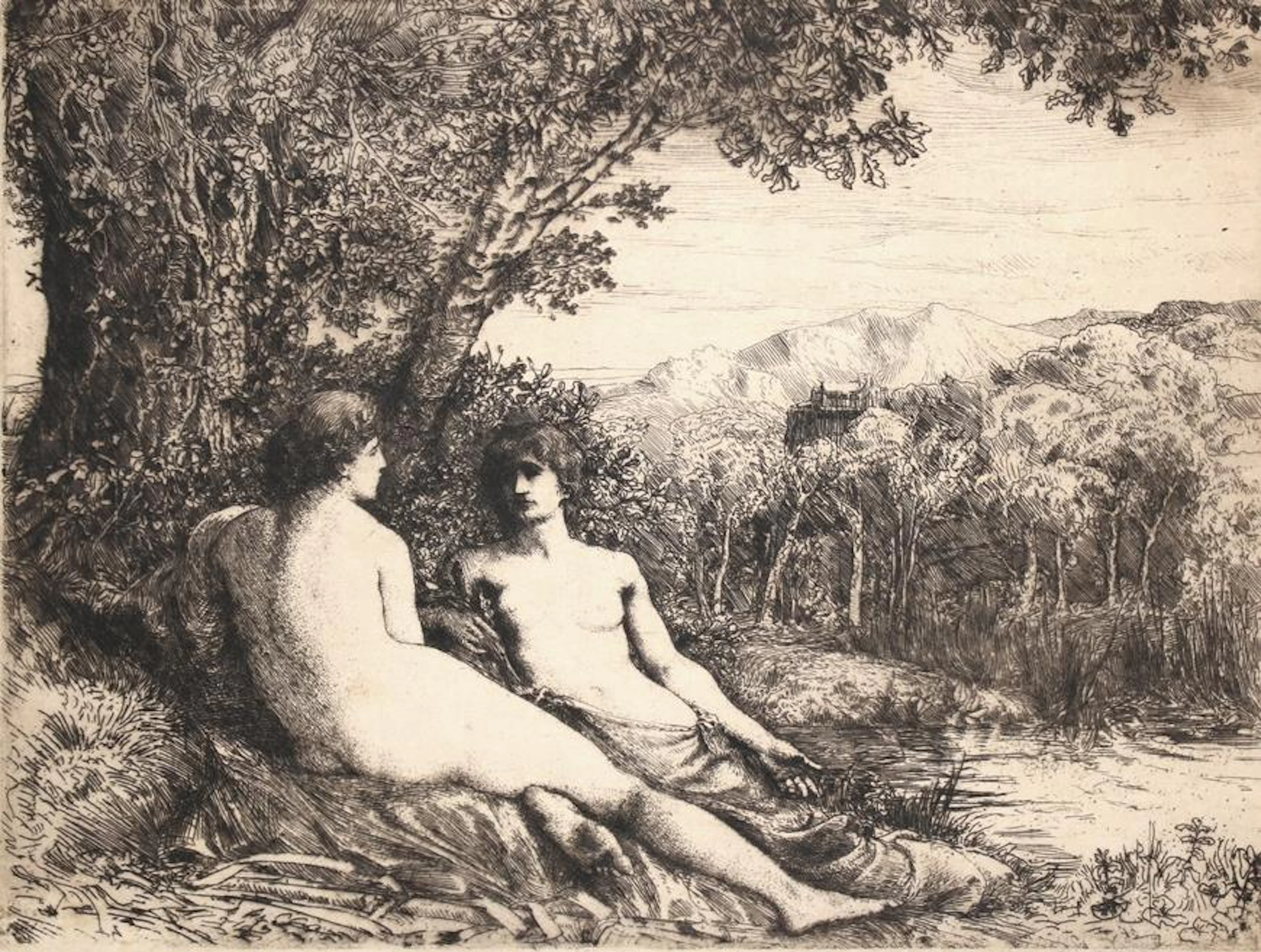 Konvolut. 30 Graphiken überwiegend frühes 20. Jh. U.a. von Charles Holroyd