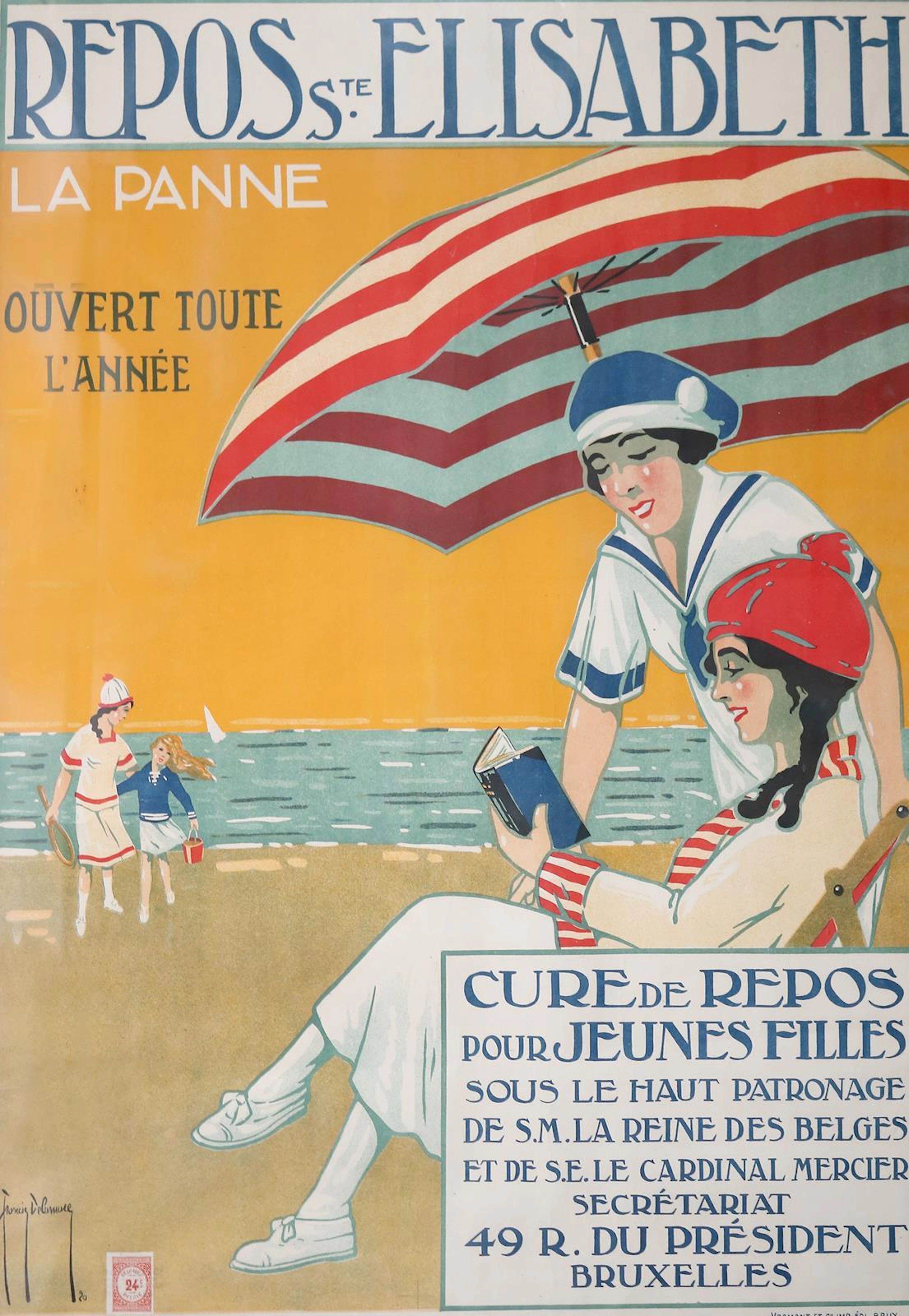 Delamare,Francis. Repos Ste. Elisabeth. La Panne