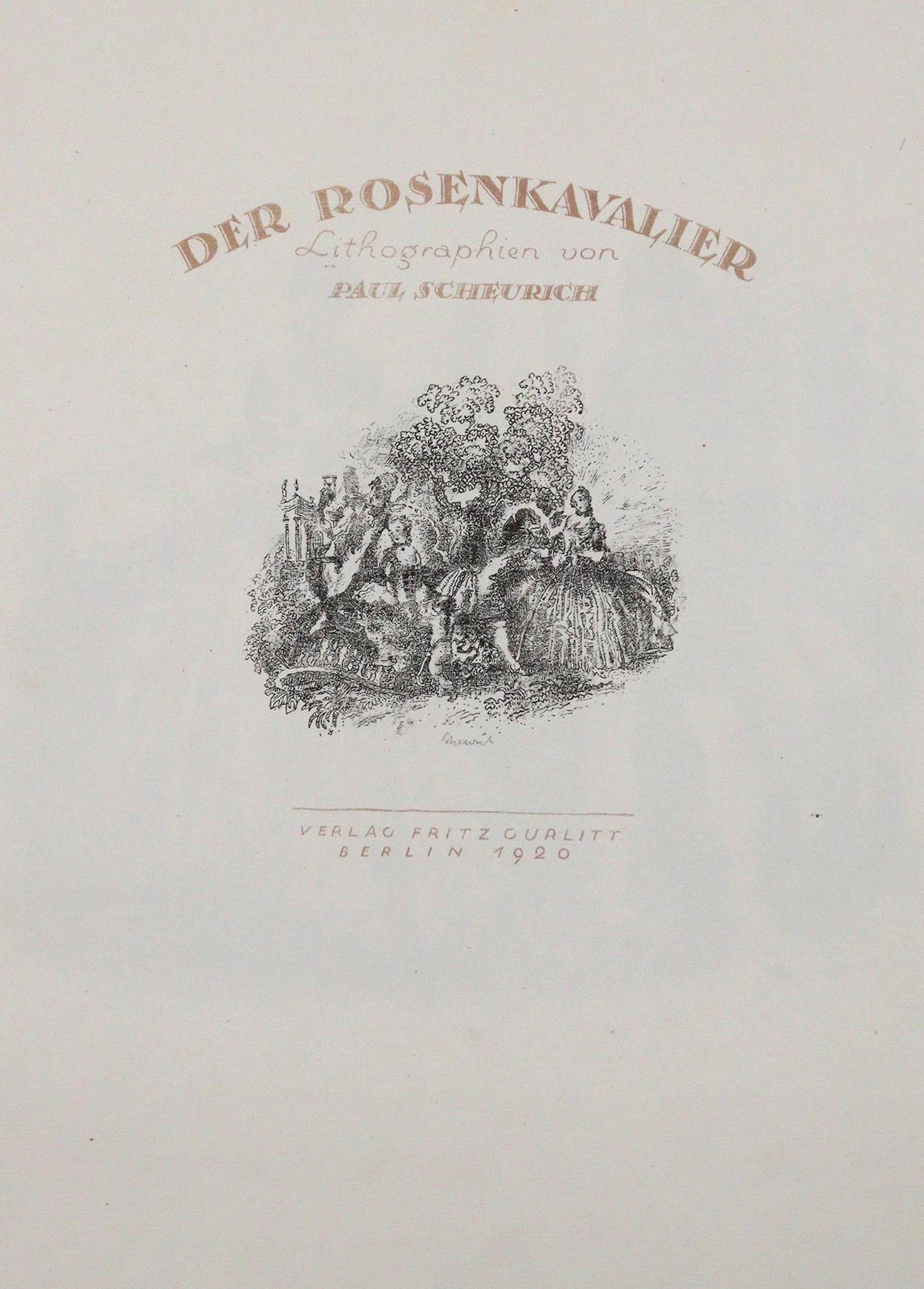 Scheurich, P. Der Rosenkavalier. Bln.