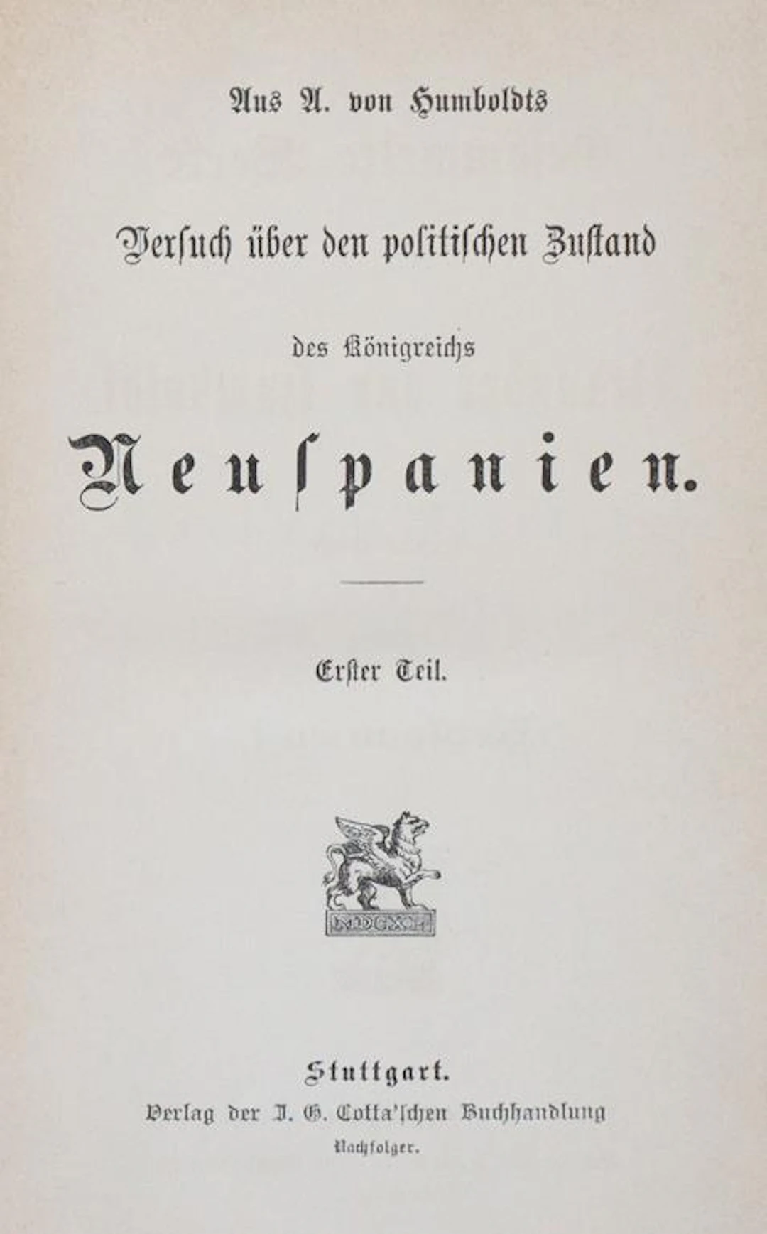 Humboldt,A.v. Gesammelte Werke. 12 in 6 Bdn. Stgt.