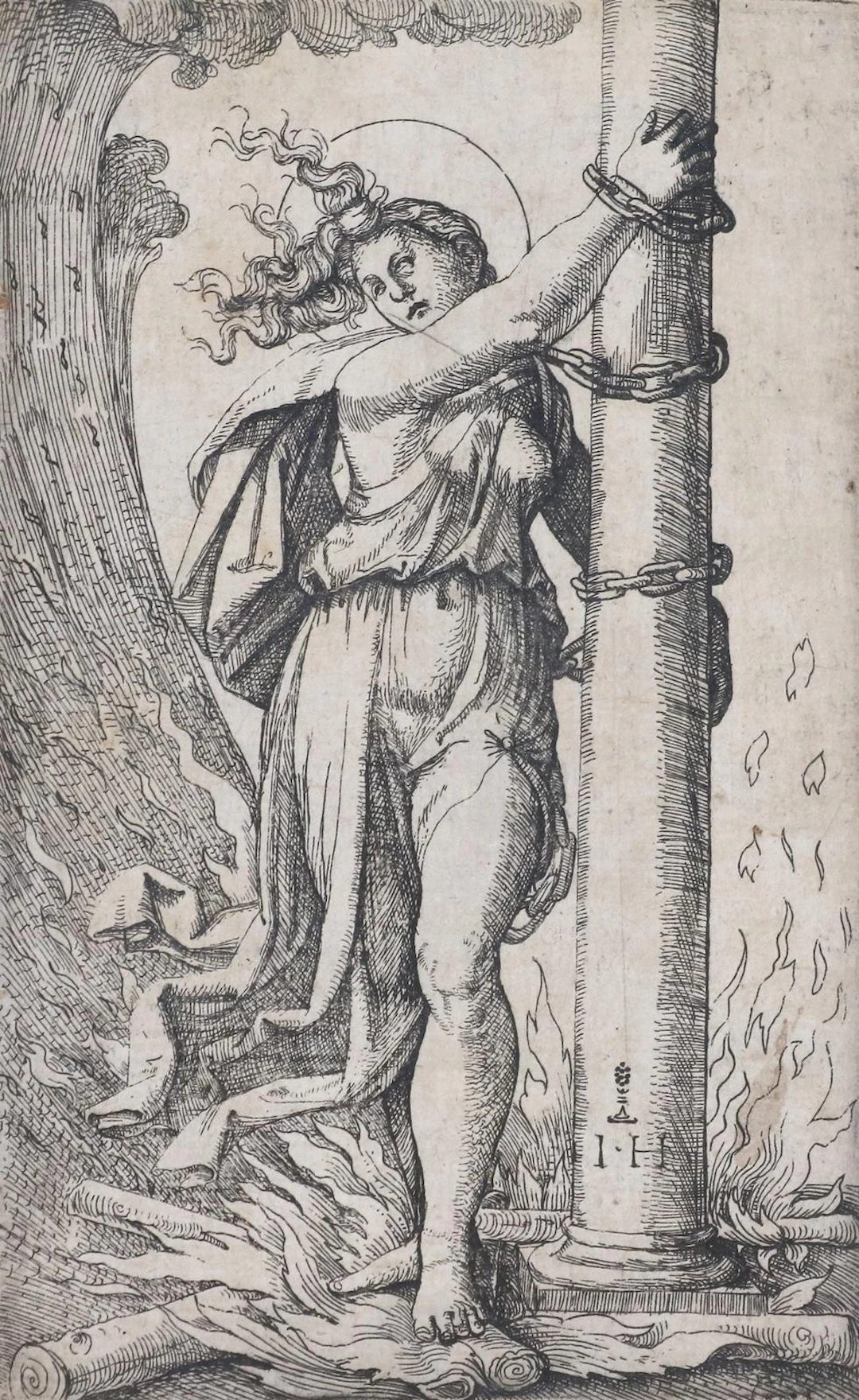 Hopfer, Hieronymus (1500 Augsburg - Nürnberg 1563). Fortitudo
