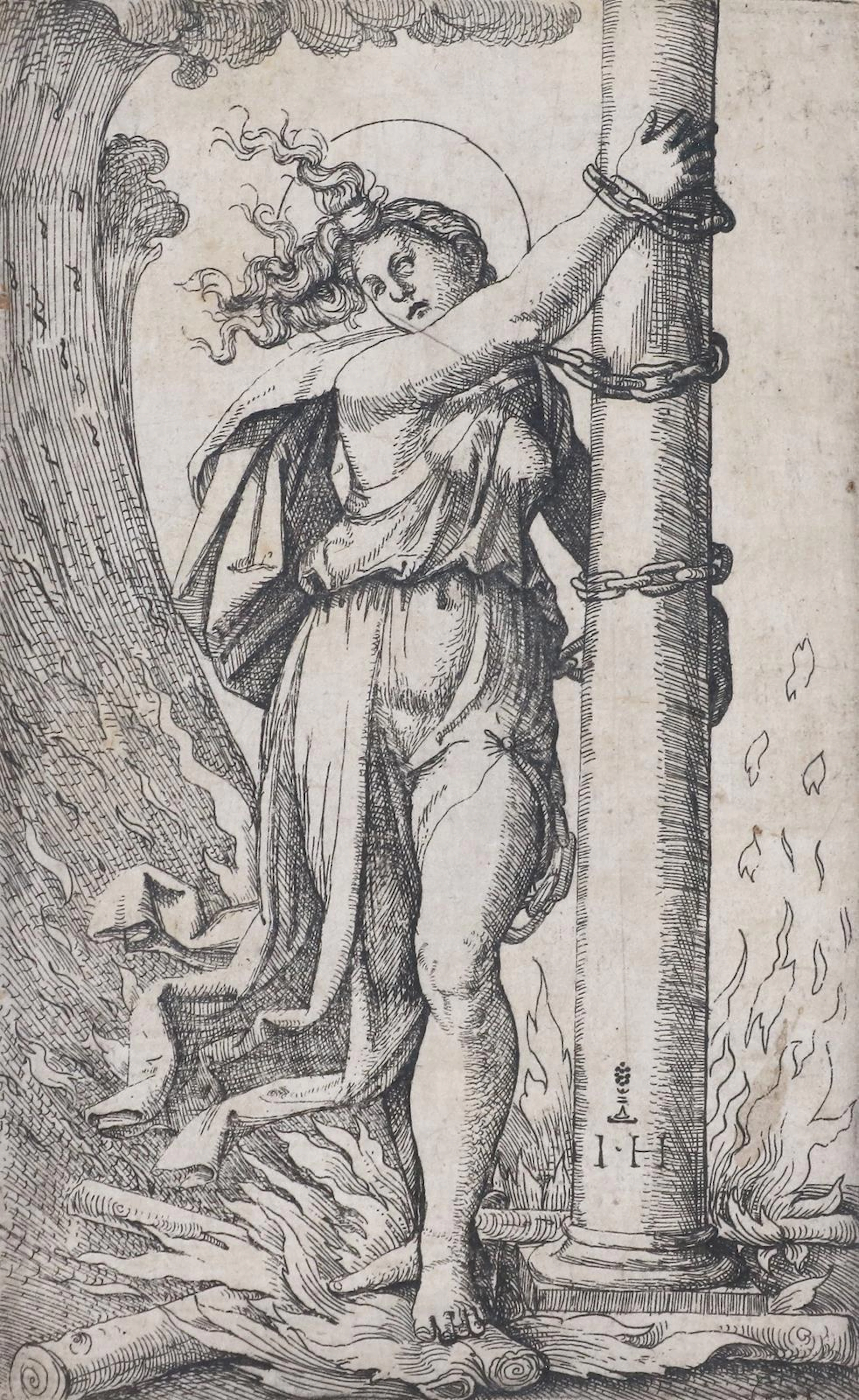 Hopfer, Hieronymus (1500 Augsburg - Nürnberg 1563). Fortitudo