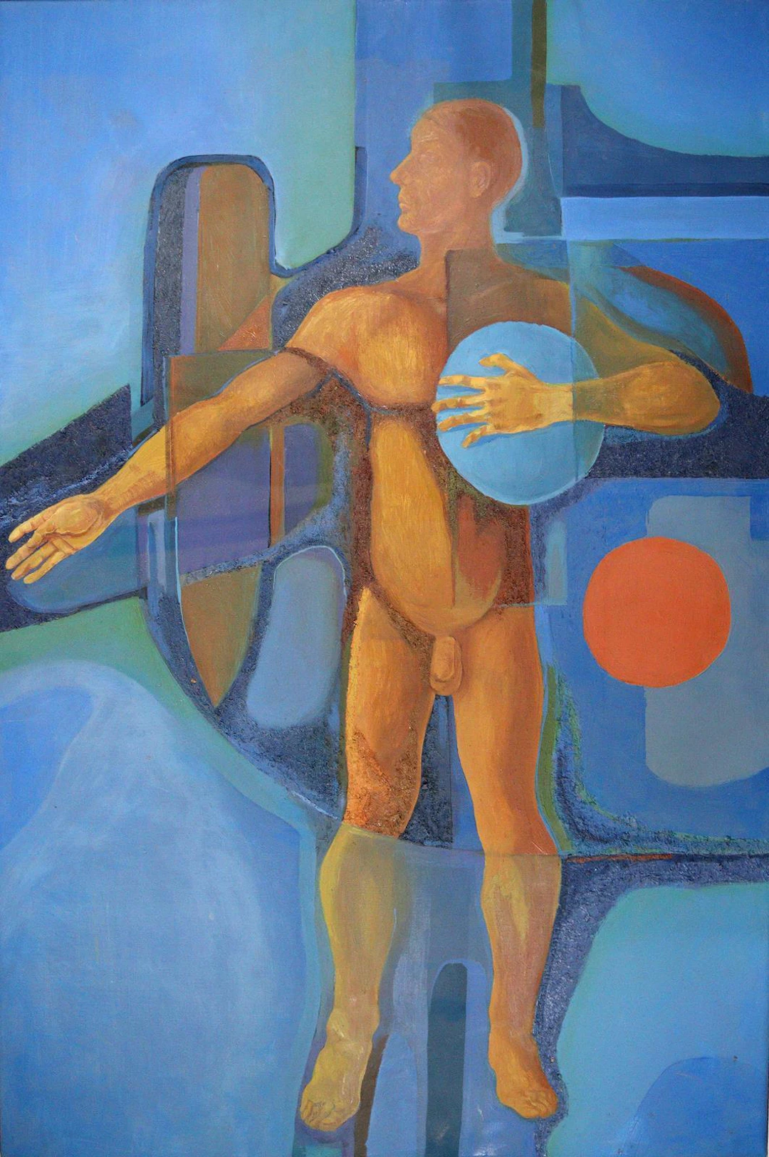 Unbekannter Künstler. Figurative Komposition