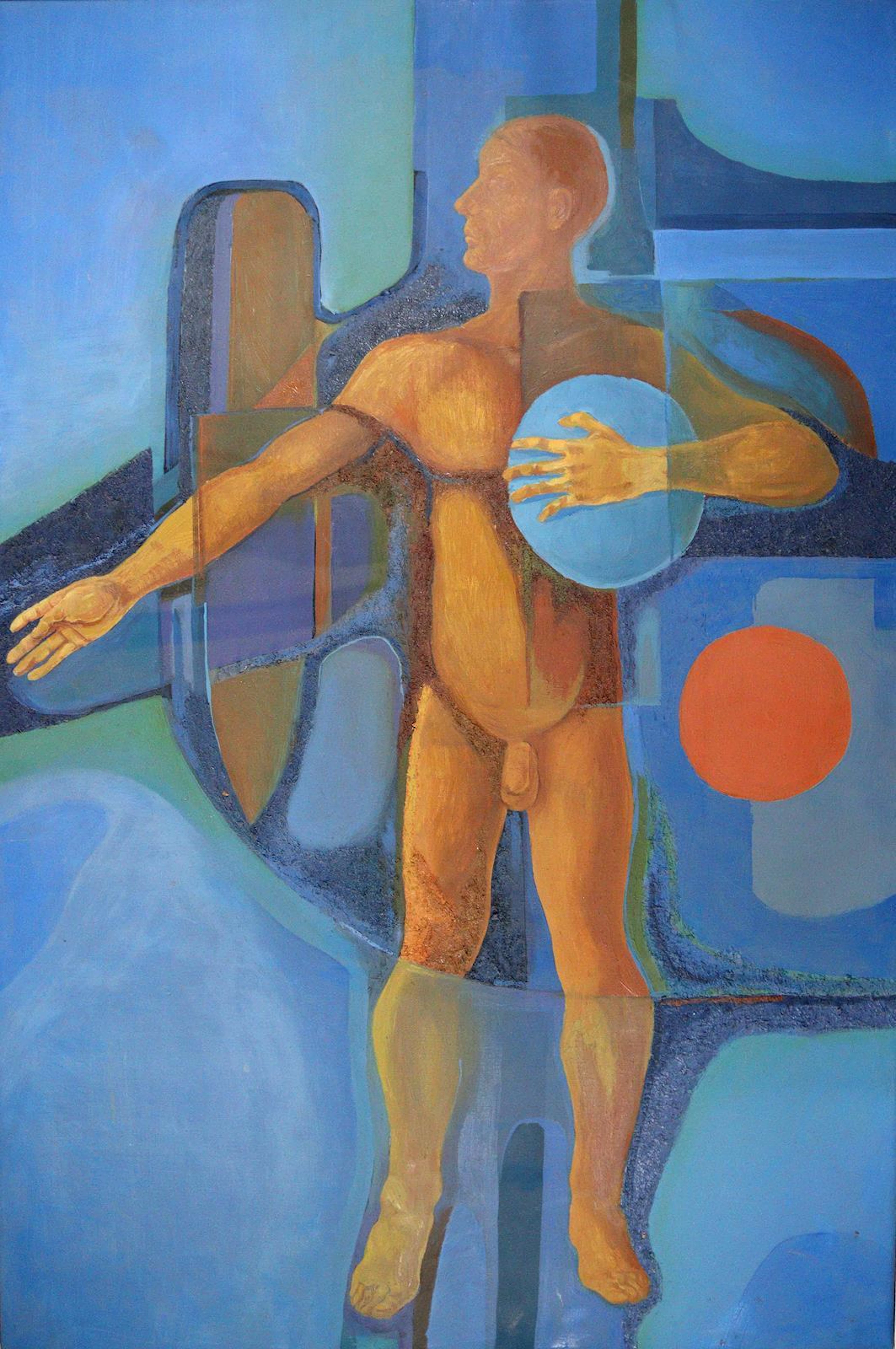 Unbekannter Künstler. Figurative Komposition