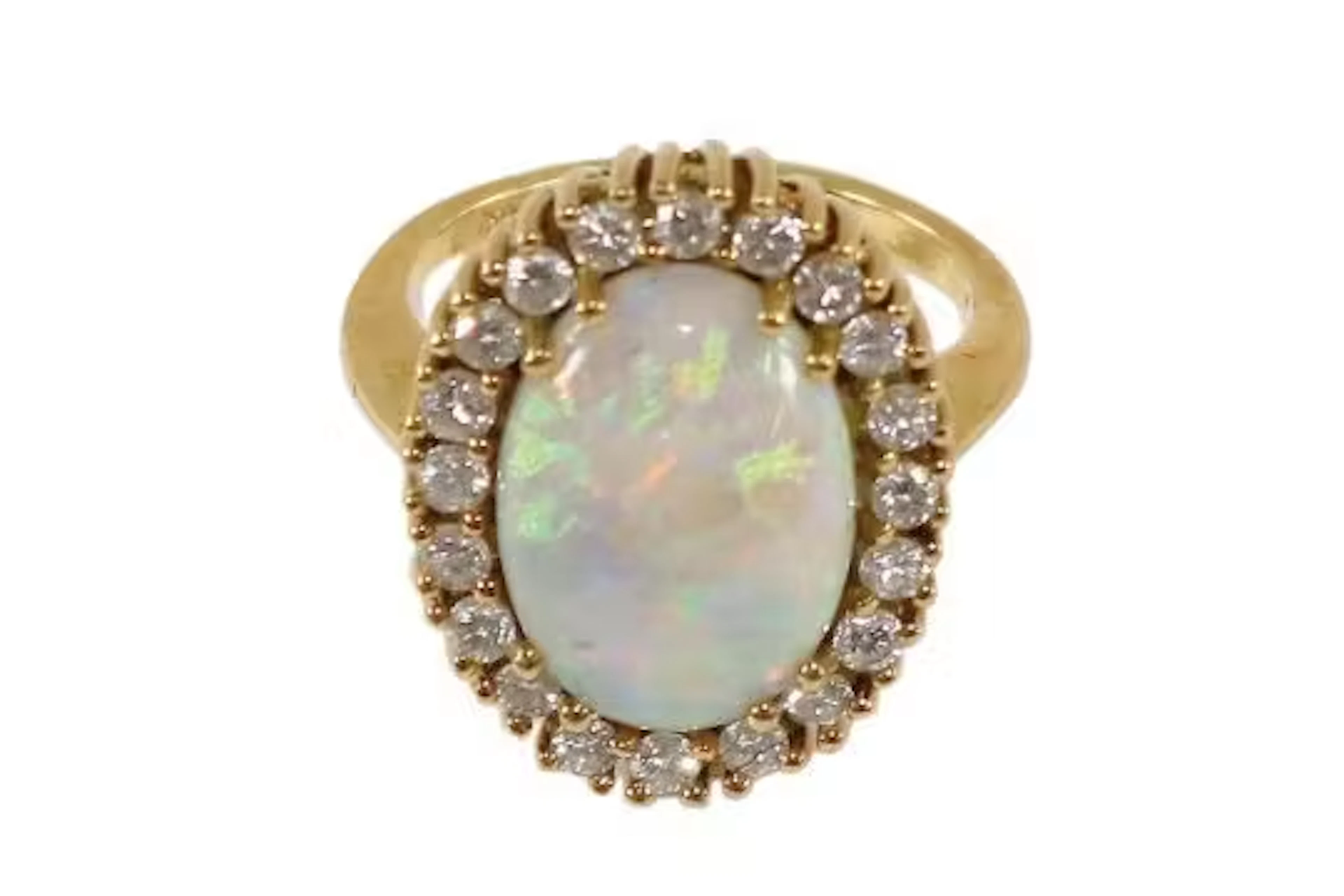 Opalring mit 20