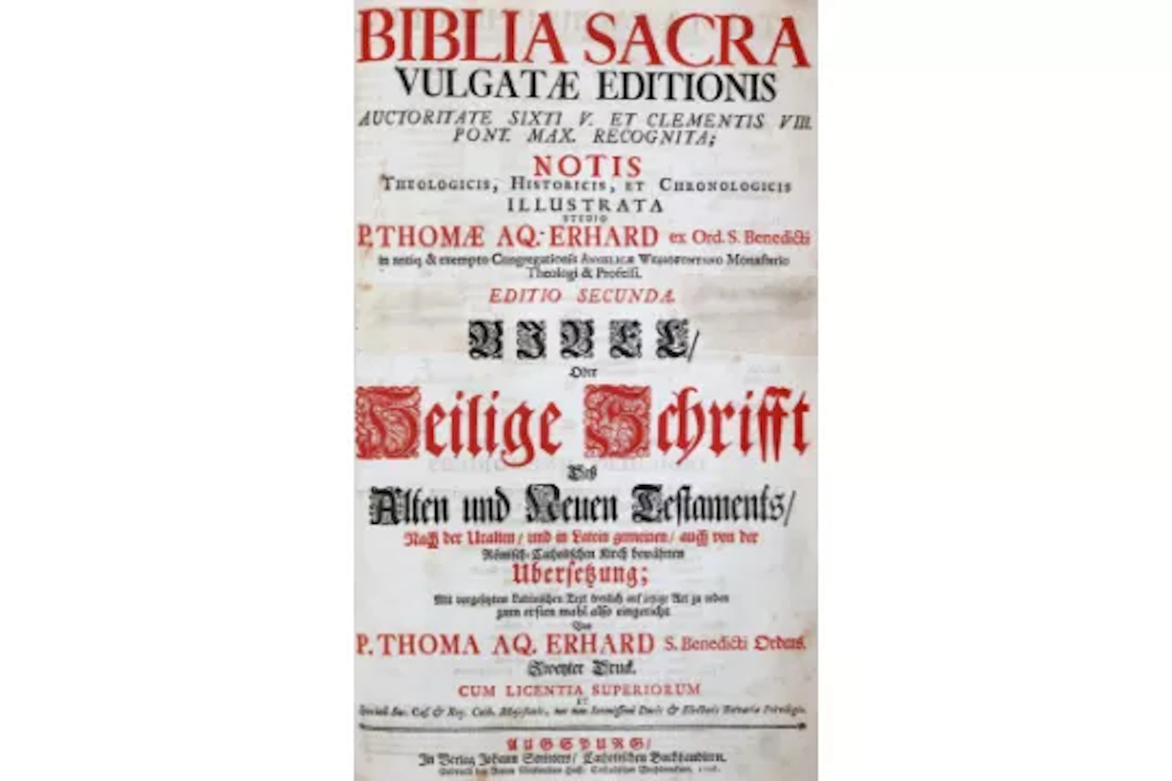 Biblia latina-germanica.