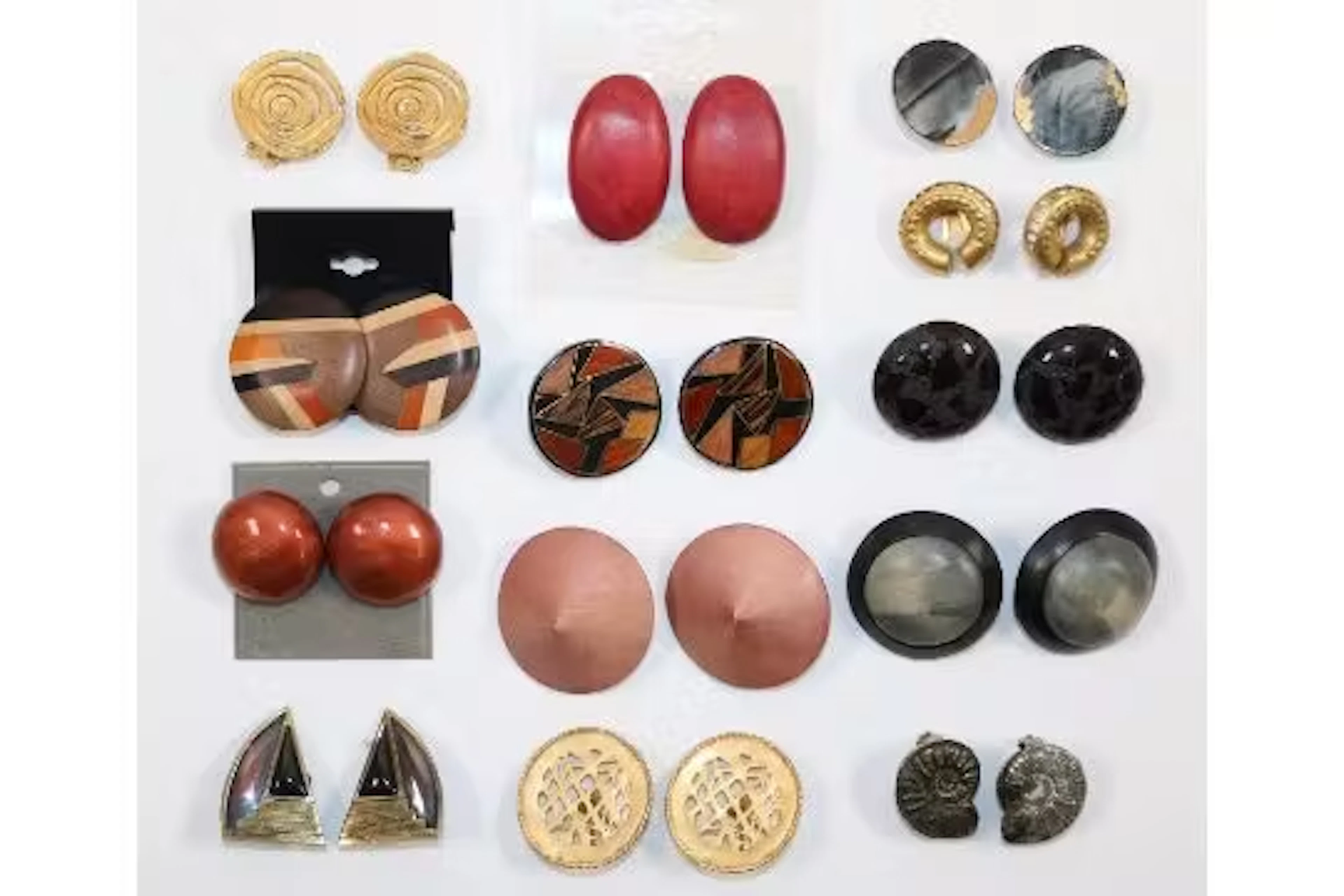 Ohrclips Sammlung.