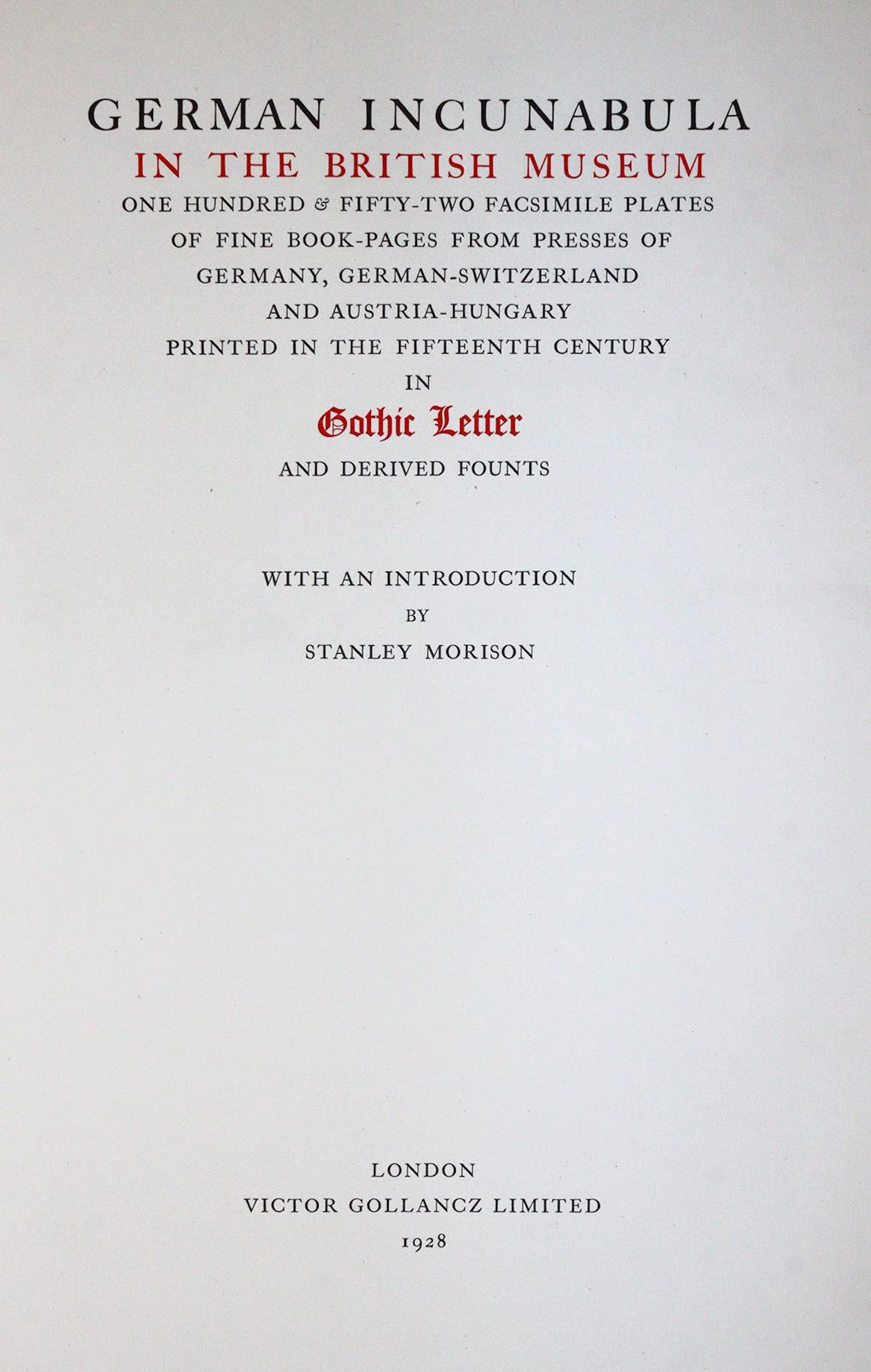Sammlung von 6 Bdn. Faksimile
