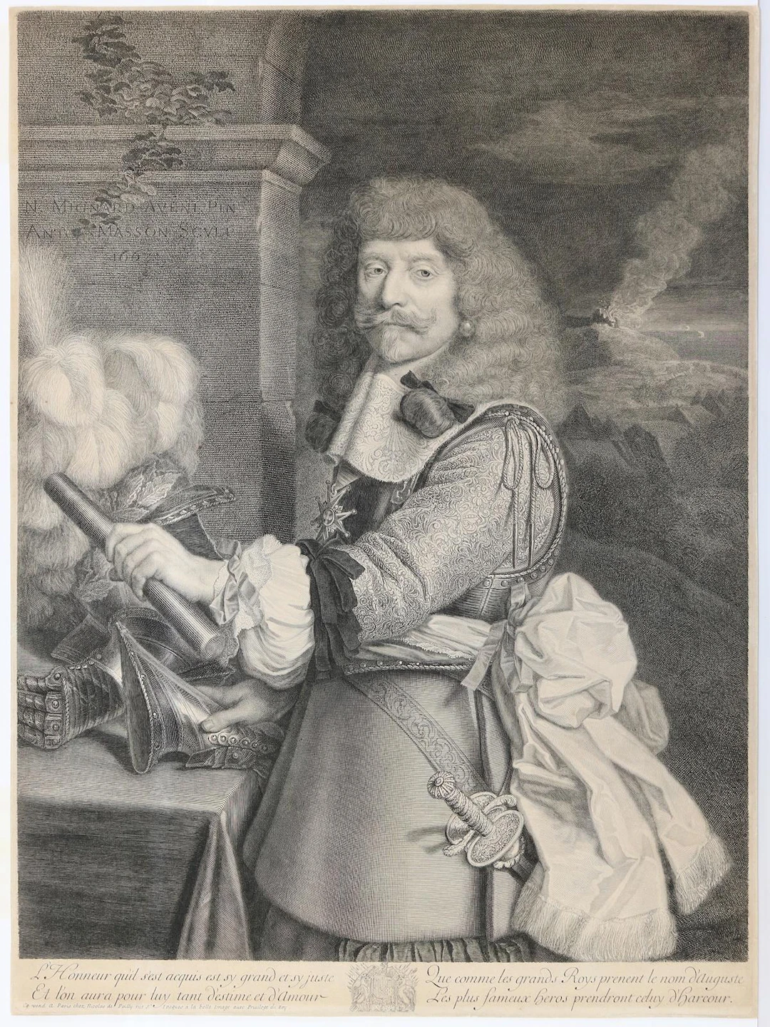 Masson, Antoine (1636 Loury - Paris 1700). Henri de Lorraine