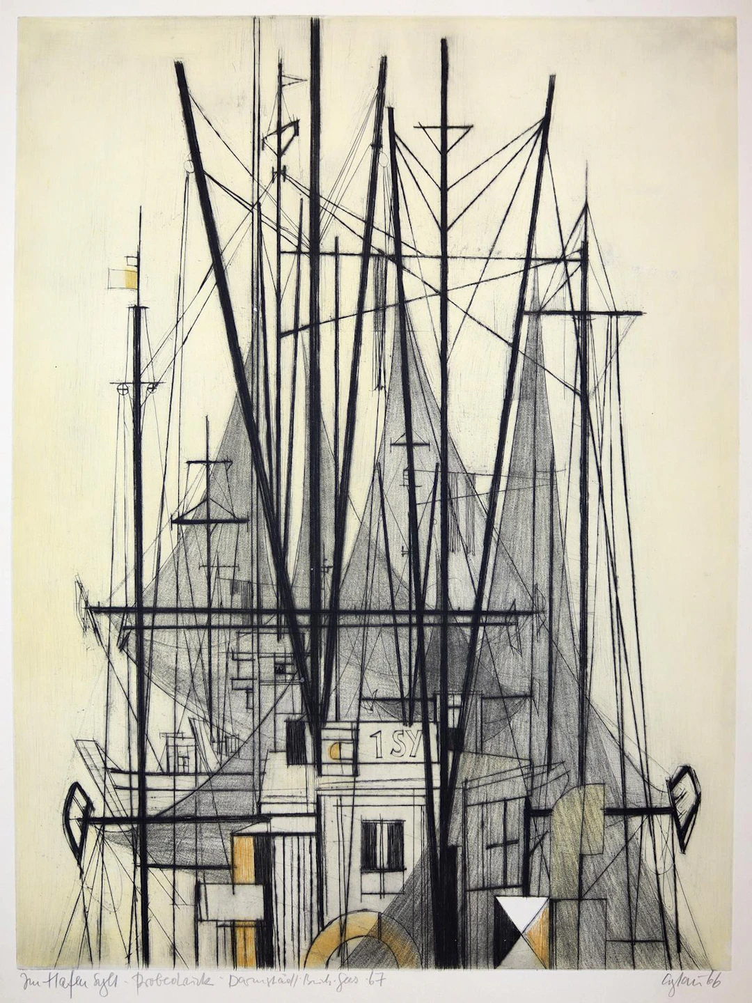 Eglau, Otto Wilhelm (1917 Berlin-Karlshorst - Kampen 1988). Im Hafen