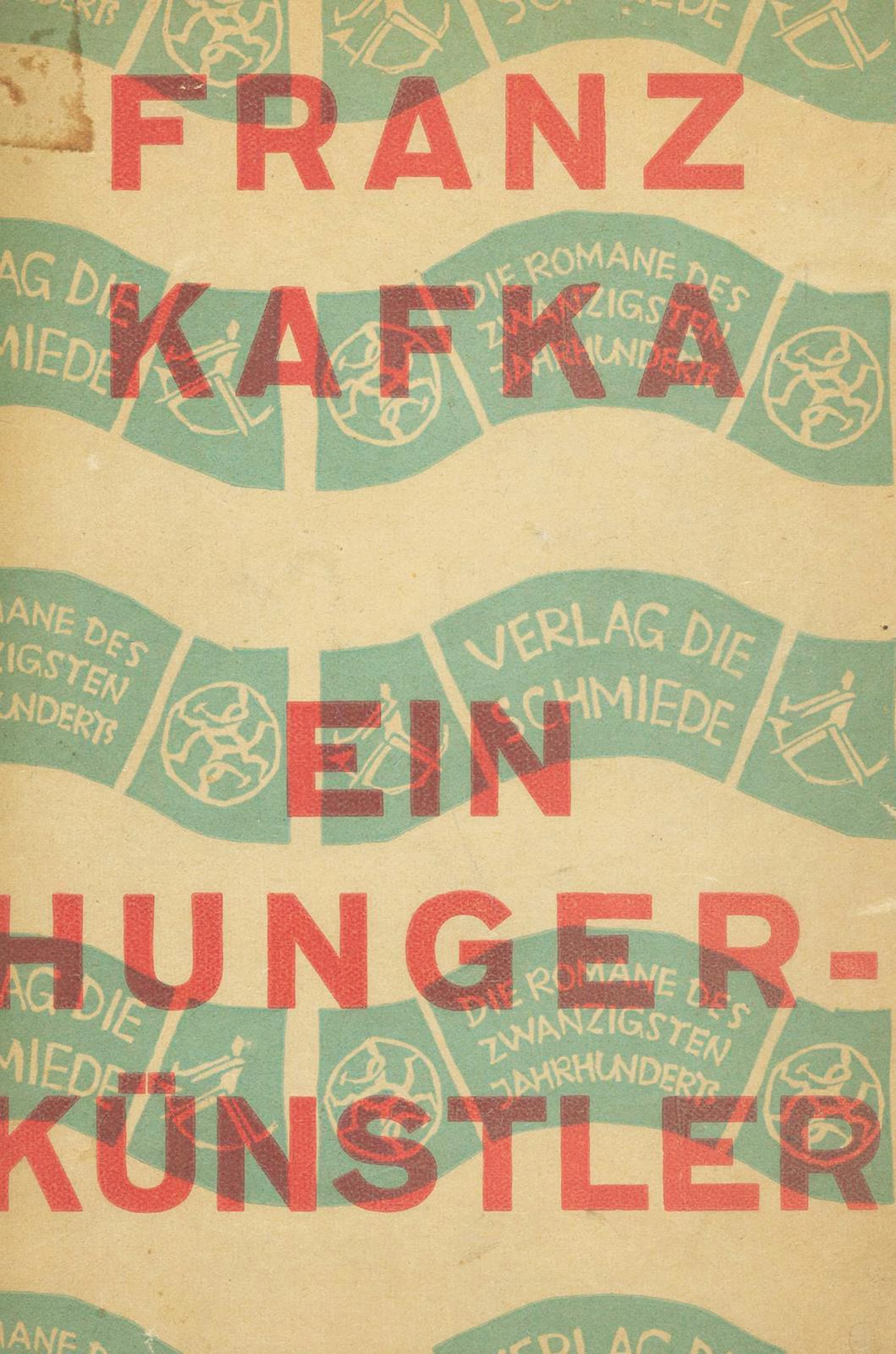 Kafka,F. Ein Hungerkünstler. Vier Geschichten. Bln.