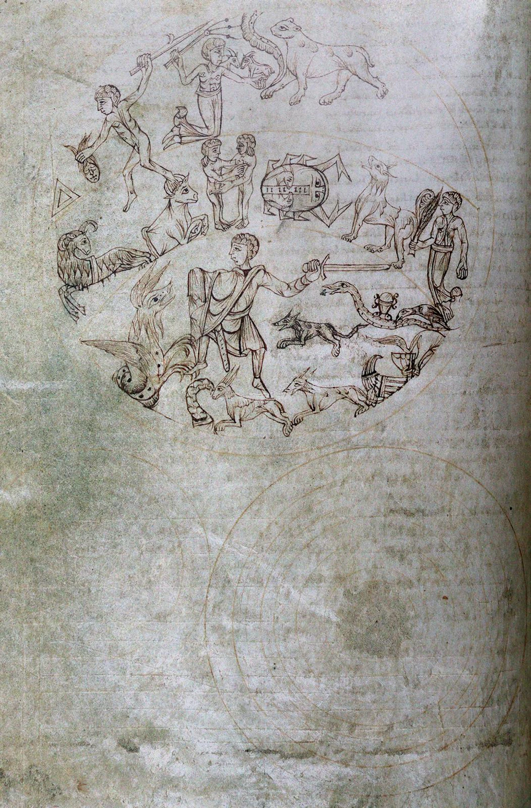 Sternbilder der Antike. The Aratea of Germanicus. Aberystwyth