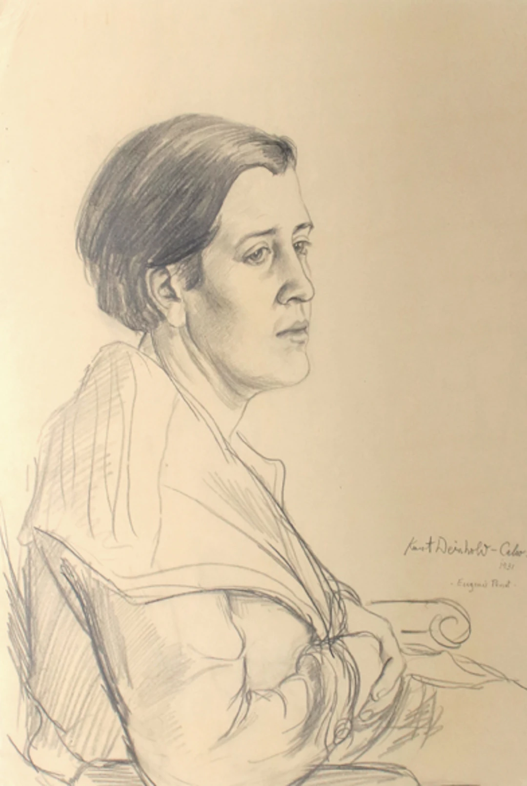 Weinhold, Kurt (1896 Charlottenburg - Claw 1965). 2 Portraits von