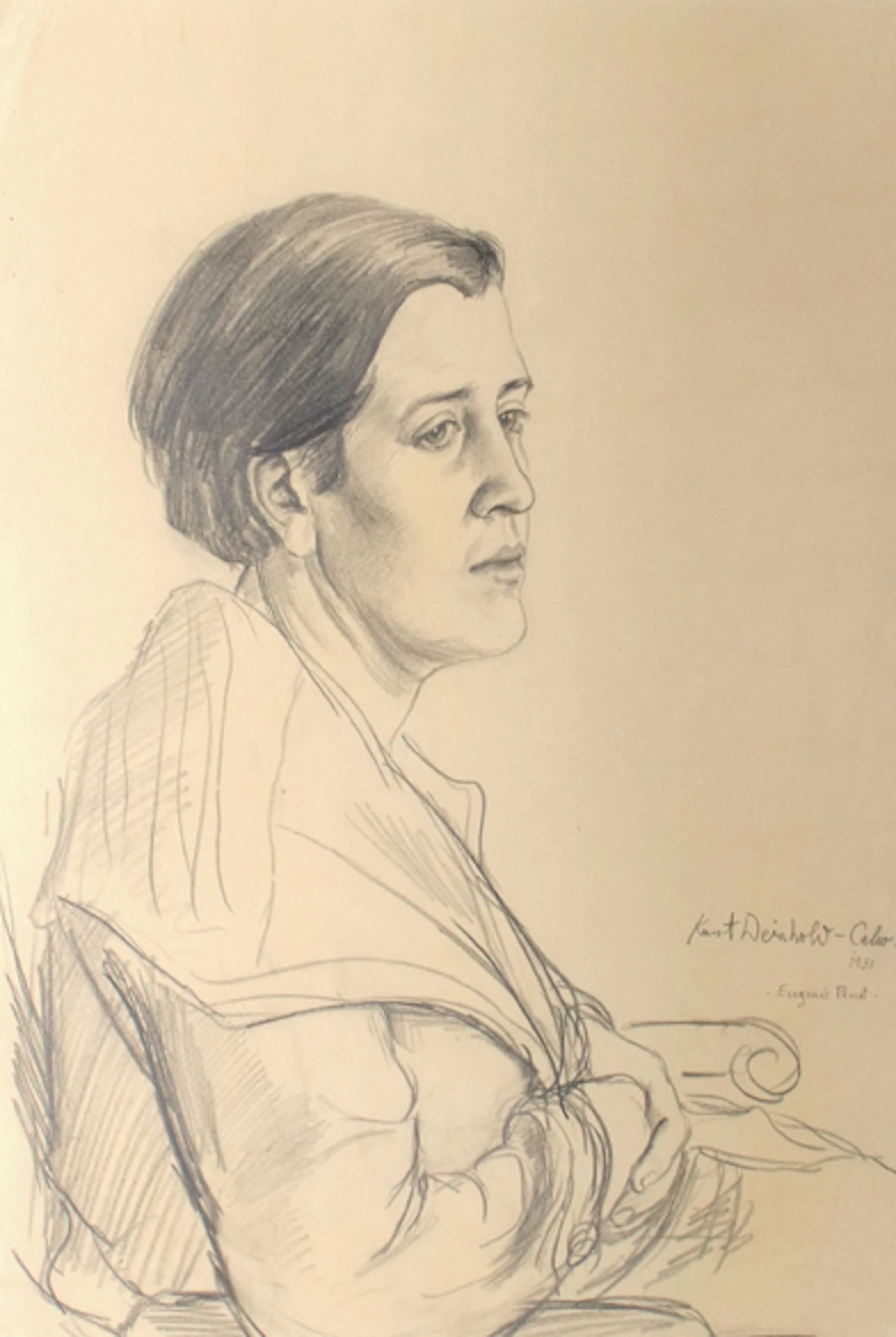 Weinhold, Kurt (1896 Charlottenburg - Claw 1965). 2 Portraits von