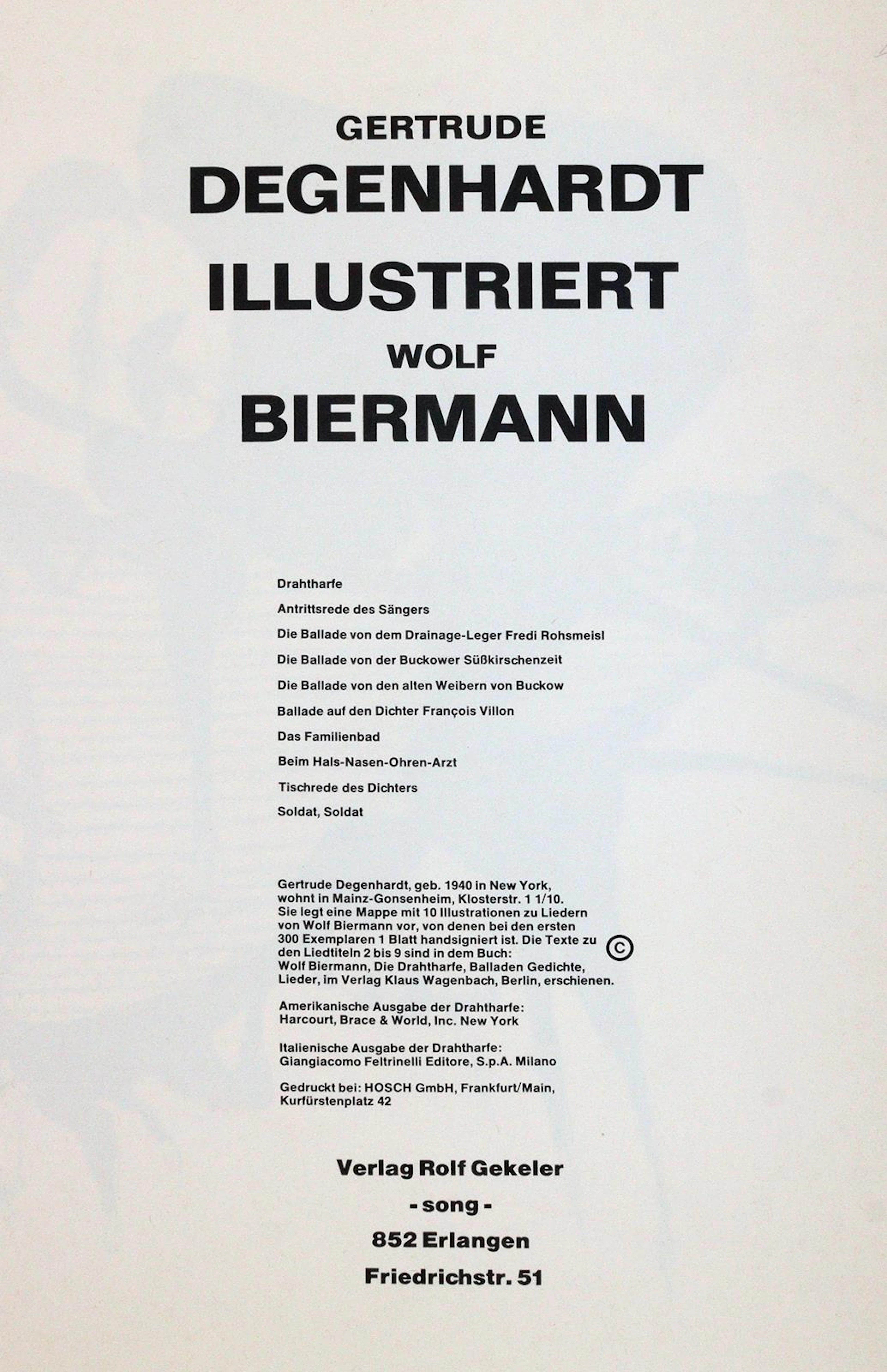 Degenhardt, Gertrude (1940 New York)