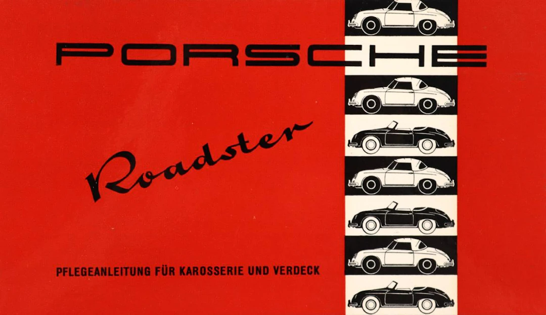 Porsche AG. Roadster Pflegeanleitung für Karosserie und Verdeck. Heilbronn