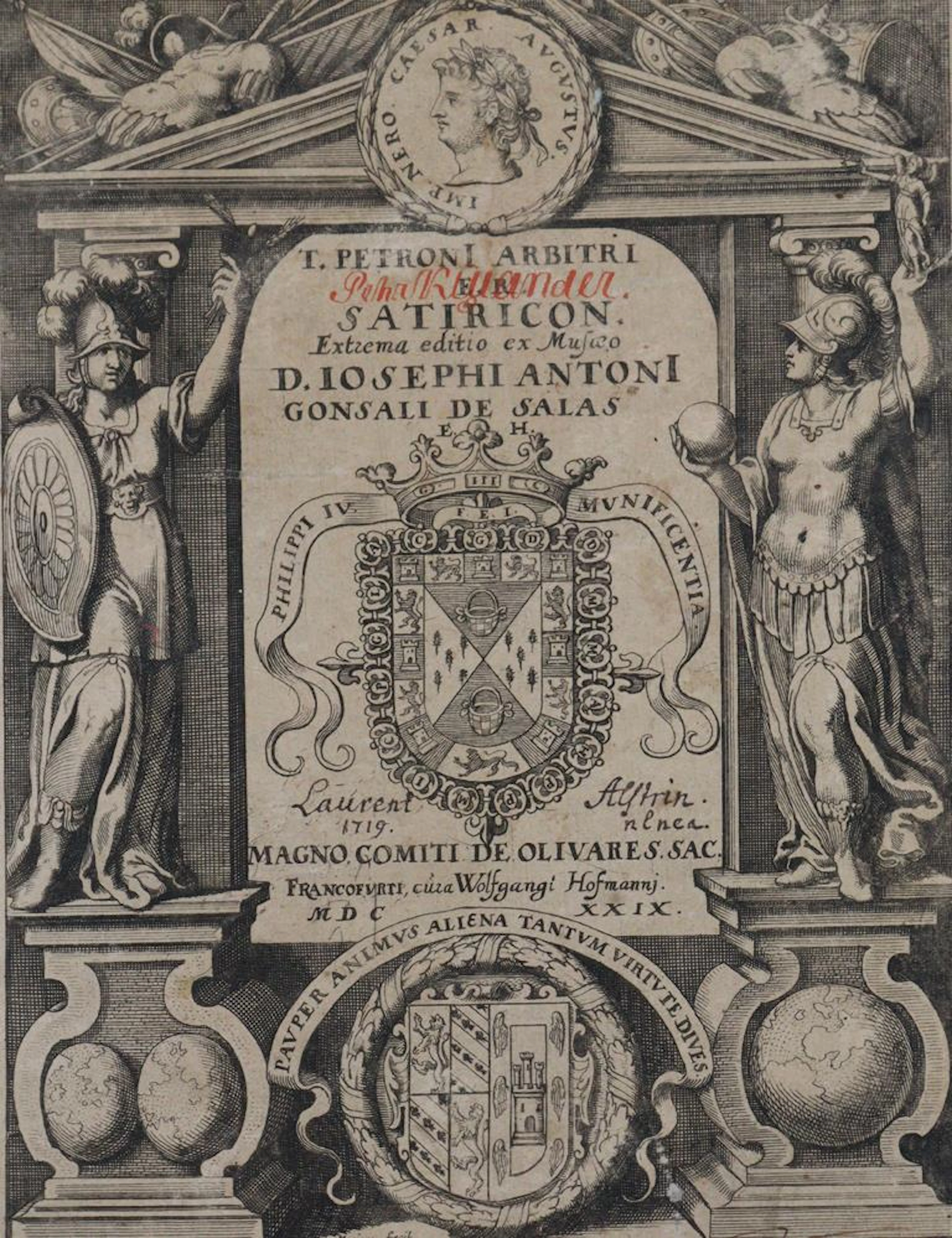 Petronius Arbiter. Satyricon. Adiecta sunt veterum quorundam poetarum