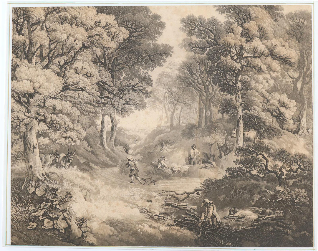 Prestel, Marie Catherine (1747 Nürnberg - London 1794). Gainsborough's