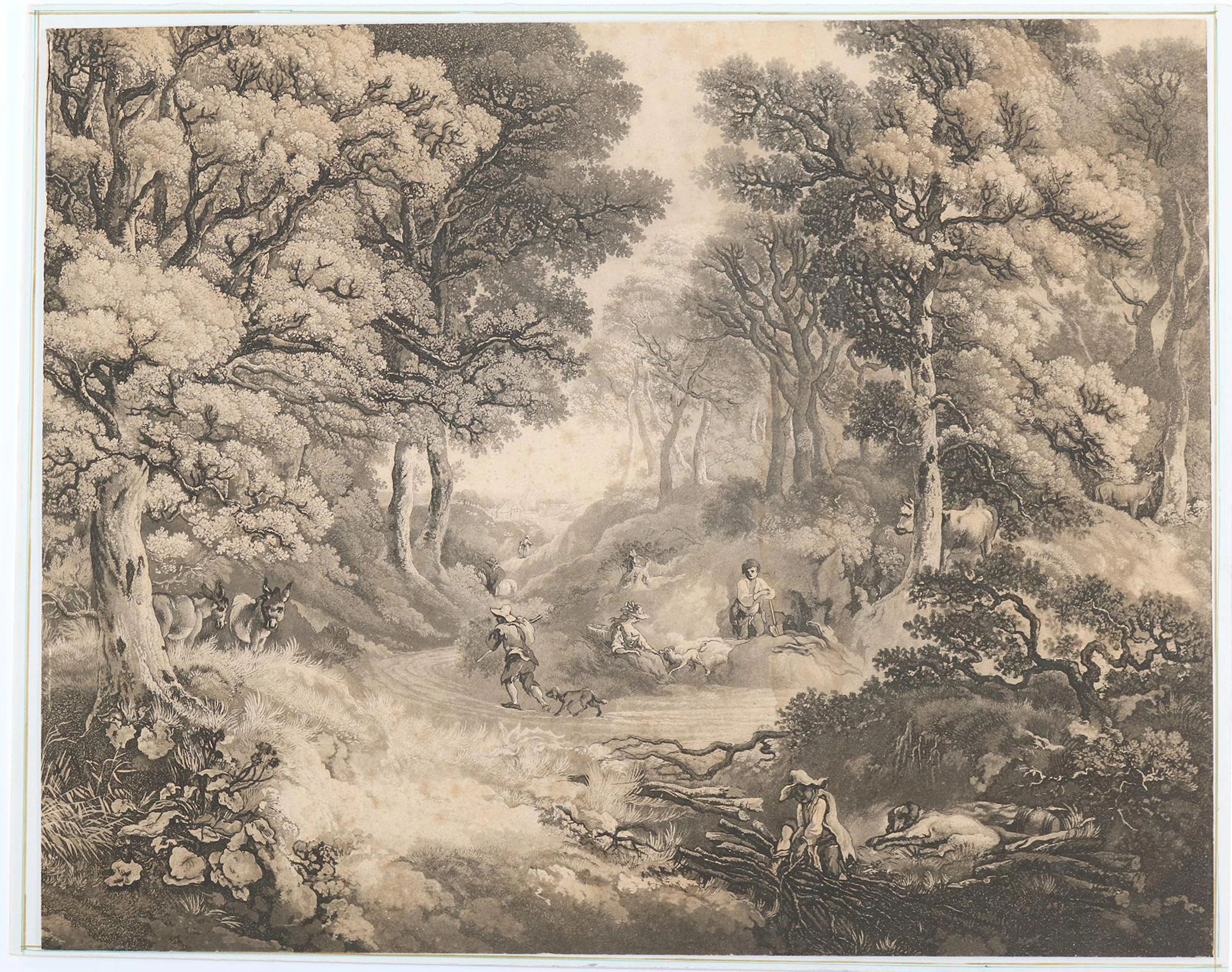 Prestel, Marie Catherine (1747 Nürnberg - London 1794). Gainsborough's