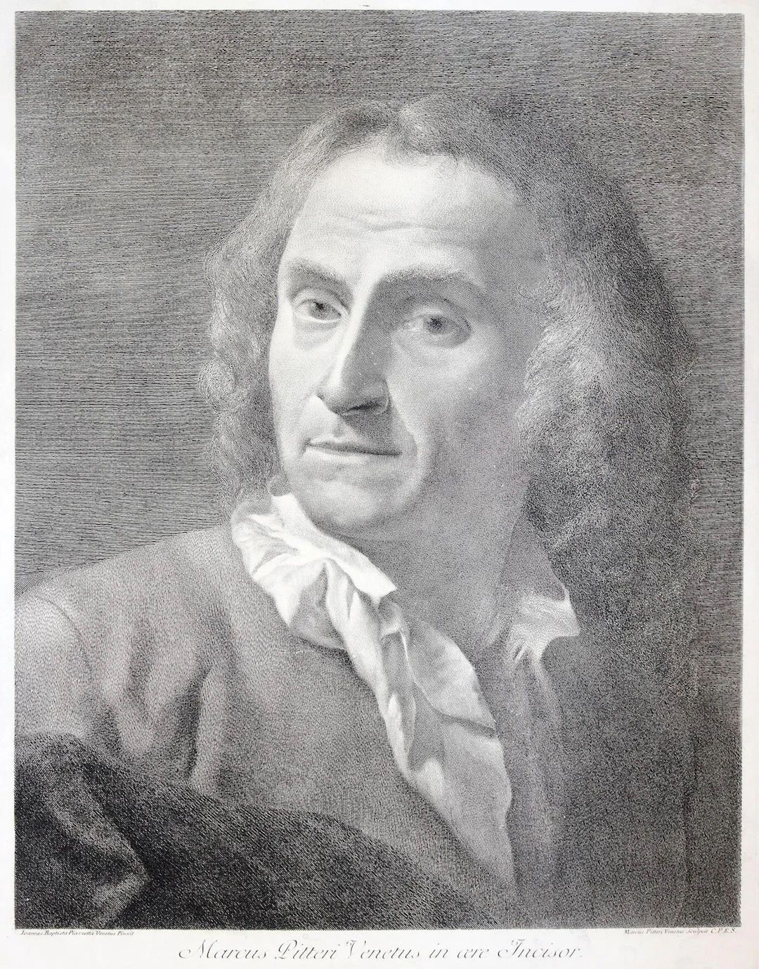 Pitteri, Marco Alvise (1702 Venedig 1786). Selbstporträt. Marcus Pitteri
