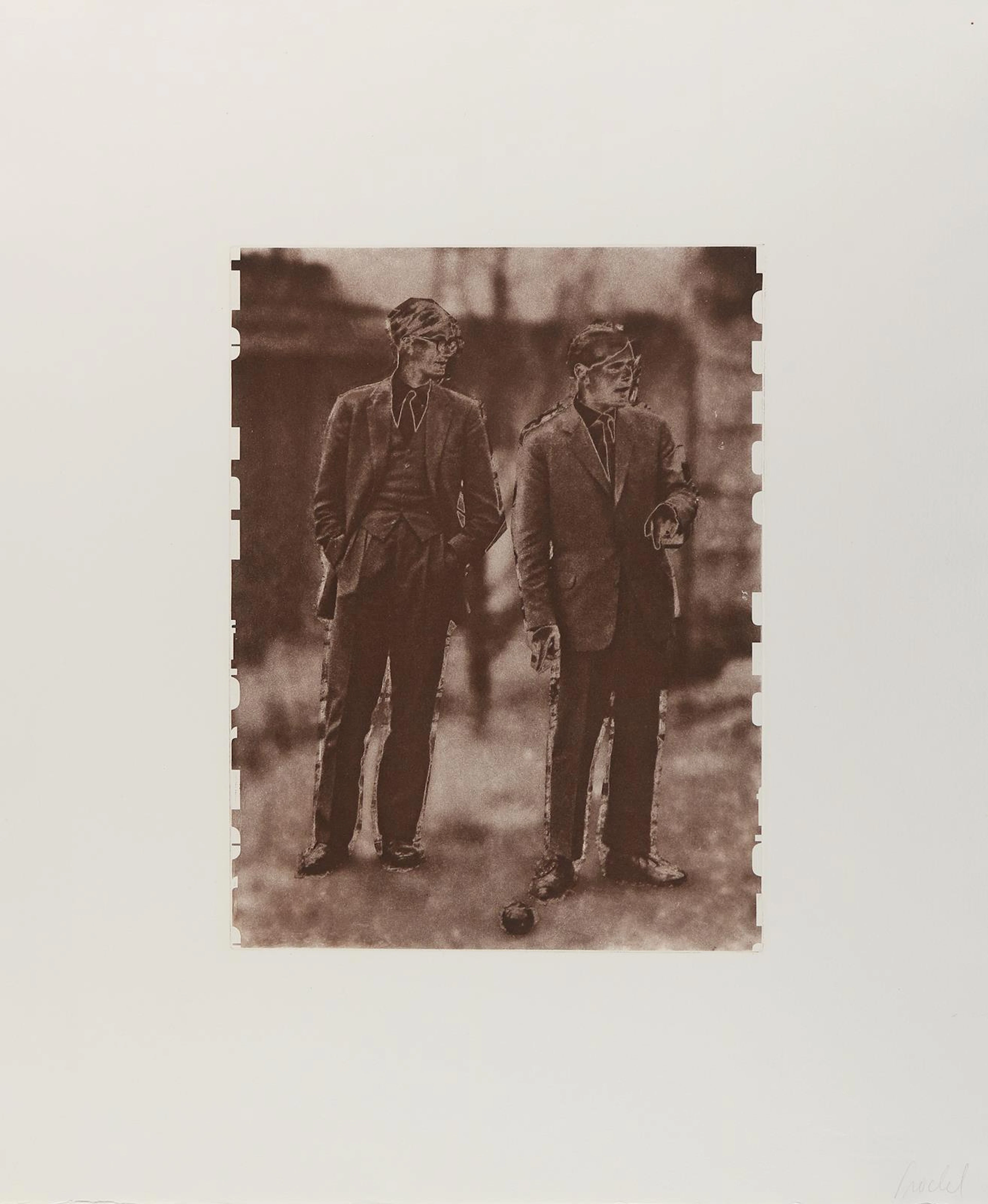 Trockel, Rosemarie (1952 Schwerte). 3 Blatt der Suite: Für Freunde