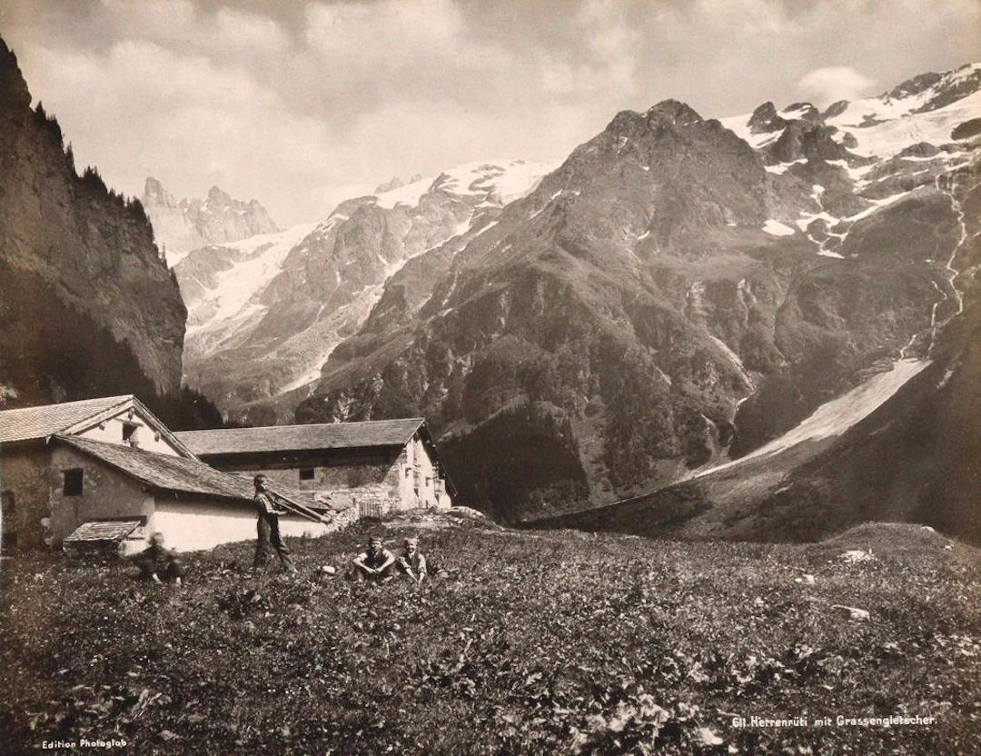 Alpen. Konvolut aus 47 Photographien. Schwerpunkt deutsche u. österreichische
