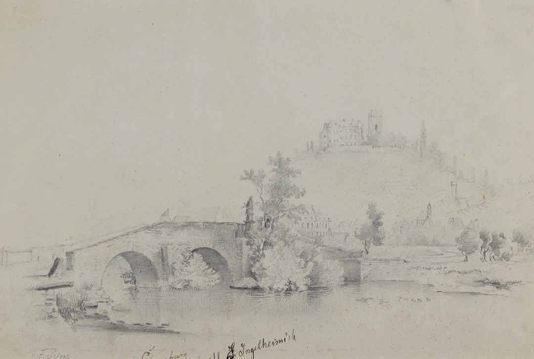 Peters, Pieter Francis (1818 Nijmegen - Stuttgart 1903). Comburg.