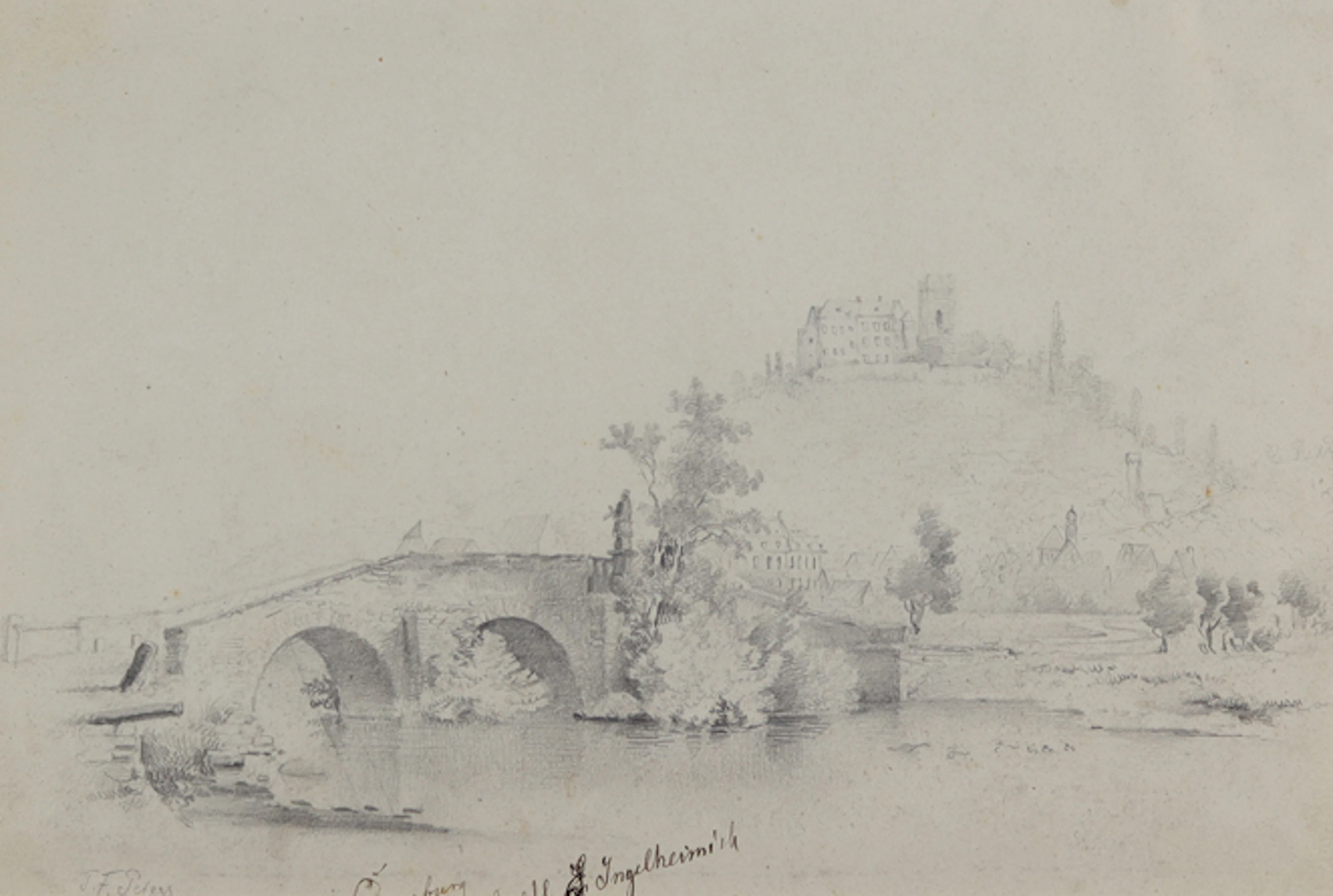 Peters, Pieter Francis (1818 Nijmegen - Stuttgart 1903). Comburg.