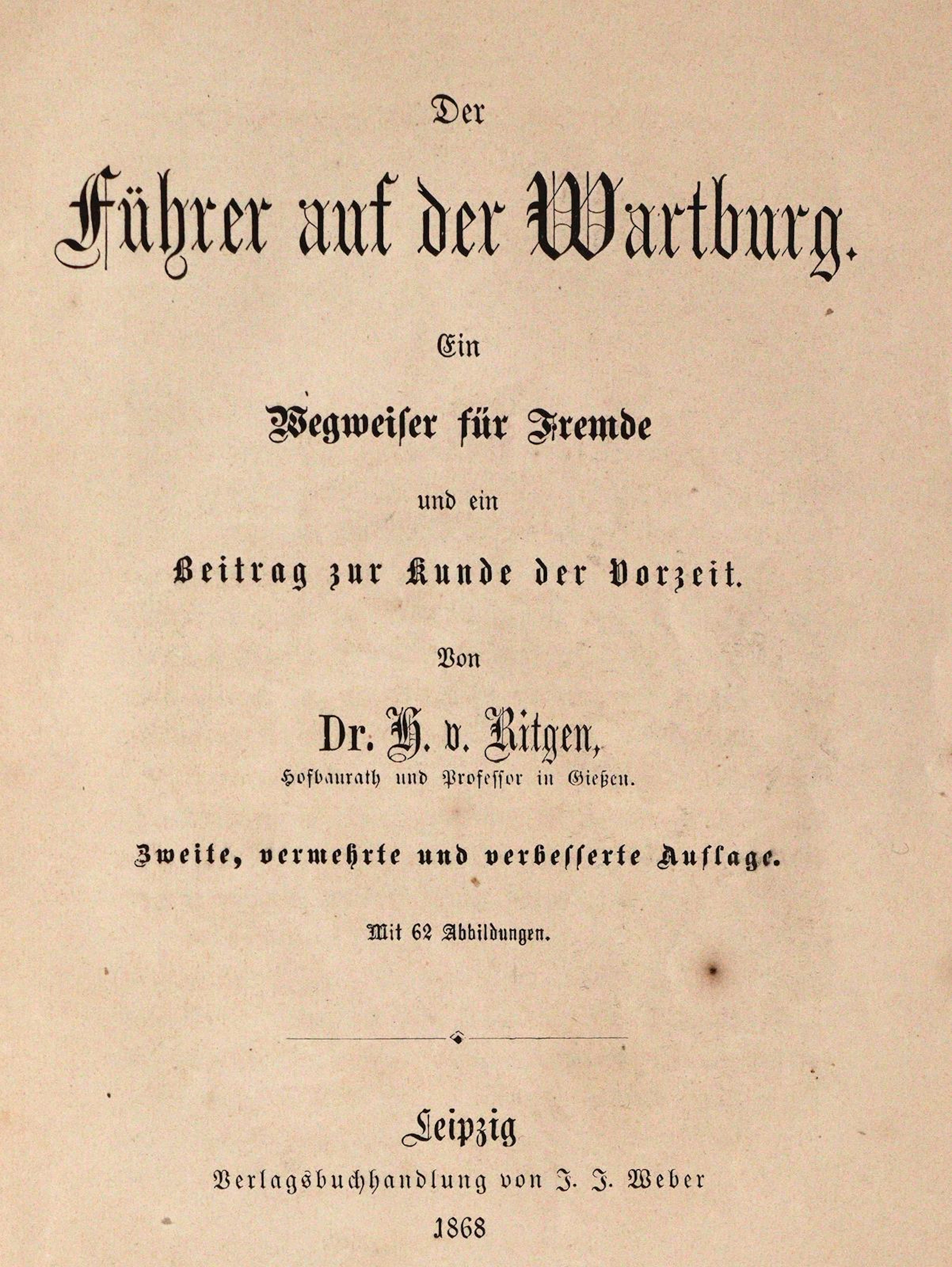 Ritgen,H.v. Der Führer auf der Wartburg. 2.