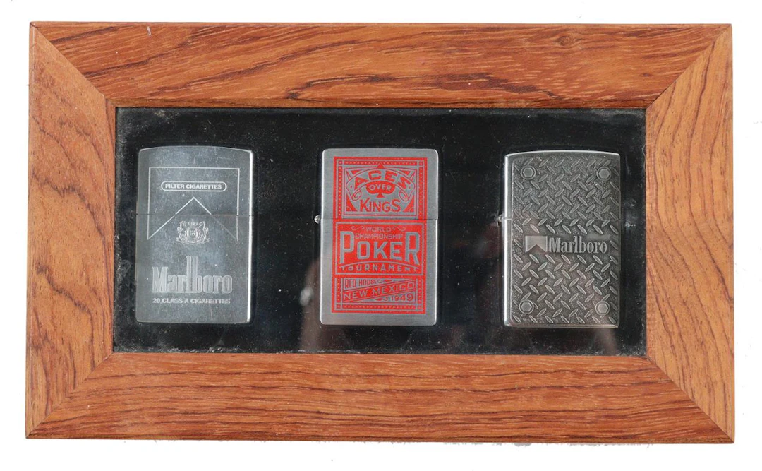 Zippo Edition Marlboro u. Poker Tournament Mexico 1949. Seltenes Set