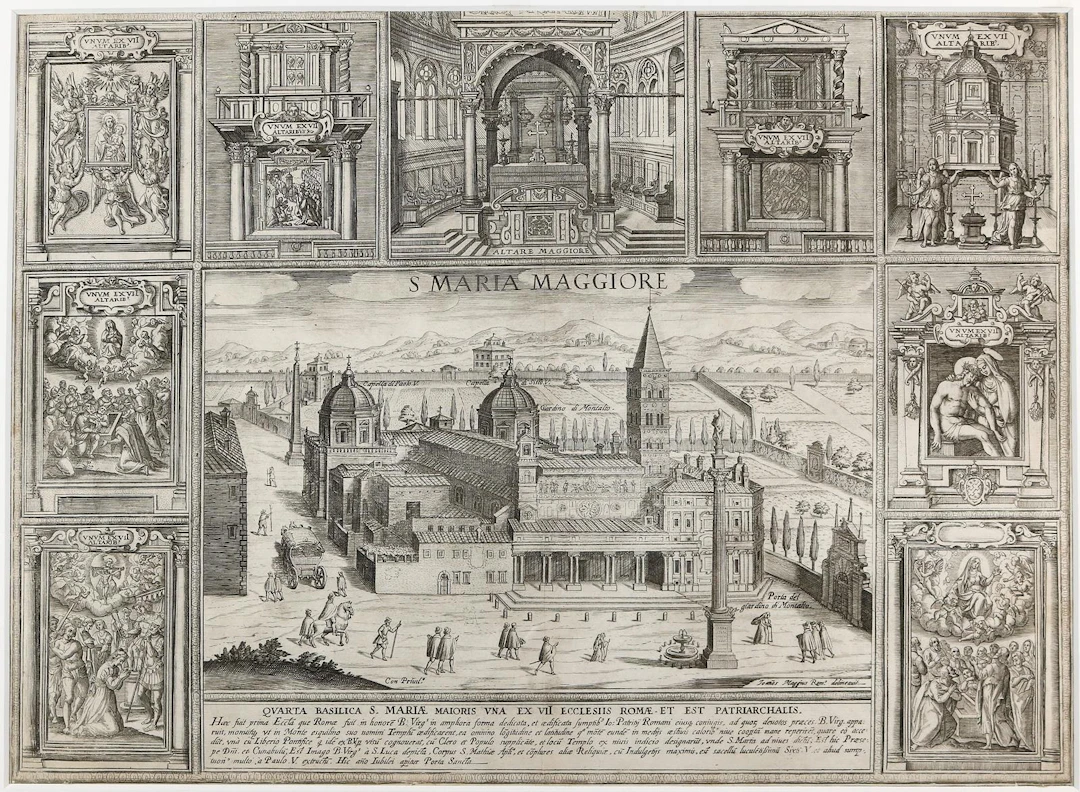 Greuter, Matthäus (1566 Straßburg - Rom 1638) u.a. S. Maria Maggiore.