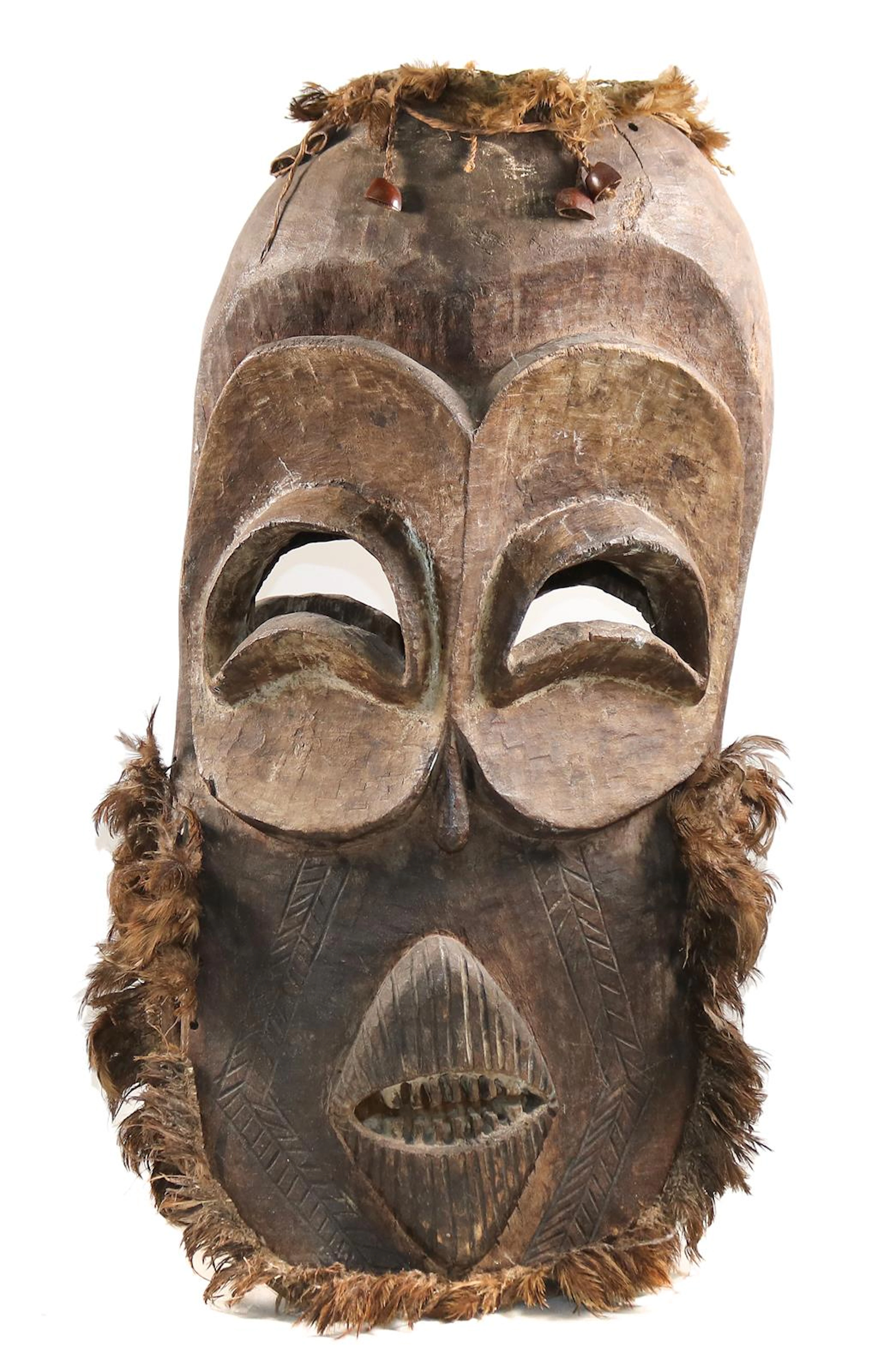 Tanzaufsatz. Doppelmaske wohl der Luba o