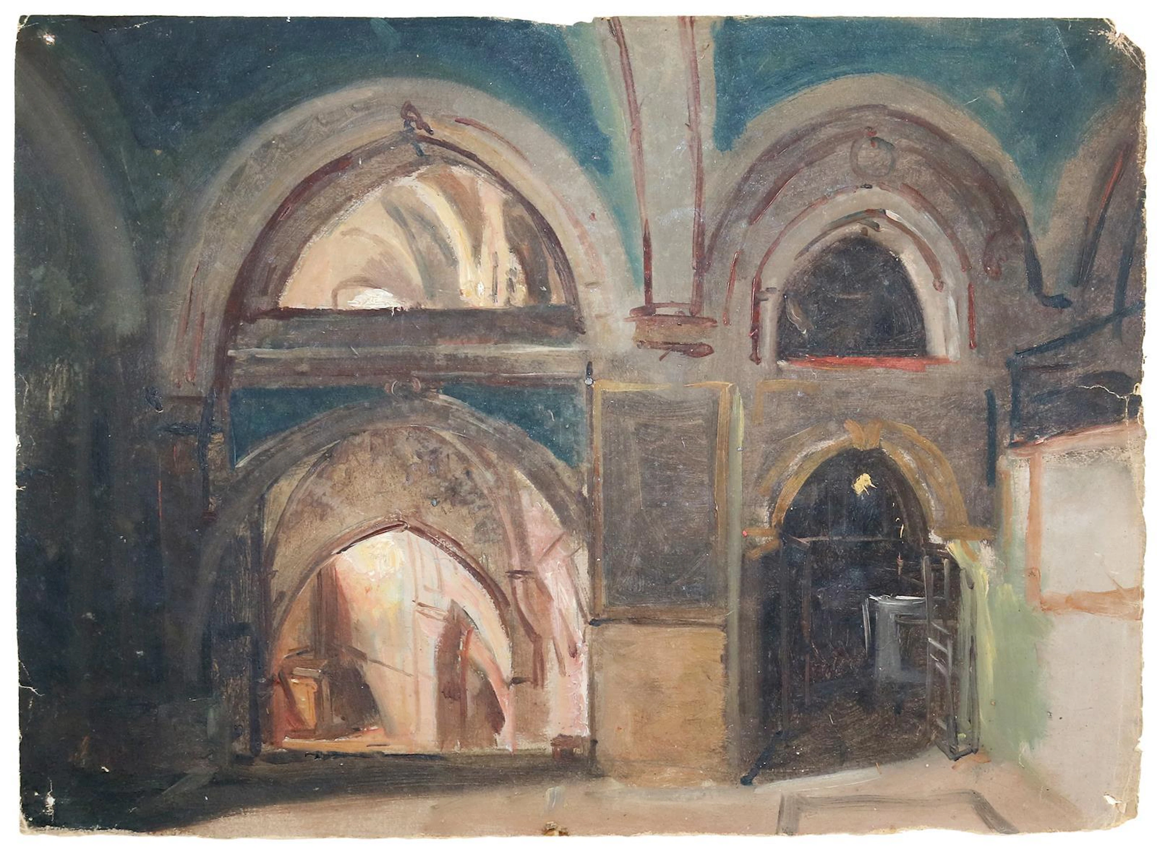 Kolb, Alexander-Wilhelm (1819 Libau - St. Petersburg 1888). Das Innere