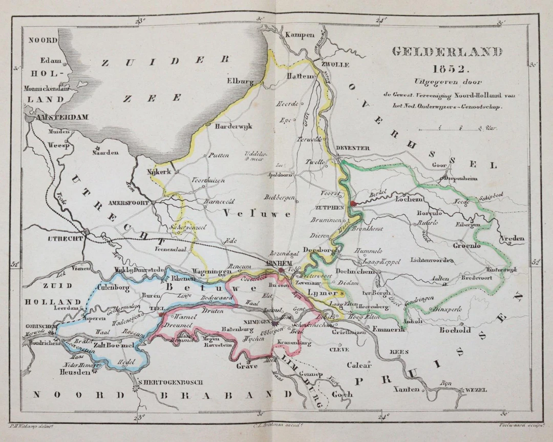 Atlas van het koningrijk der Nederlanden
