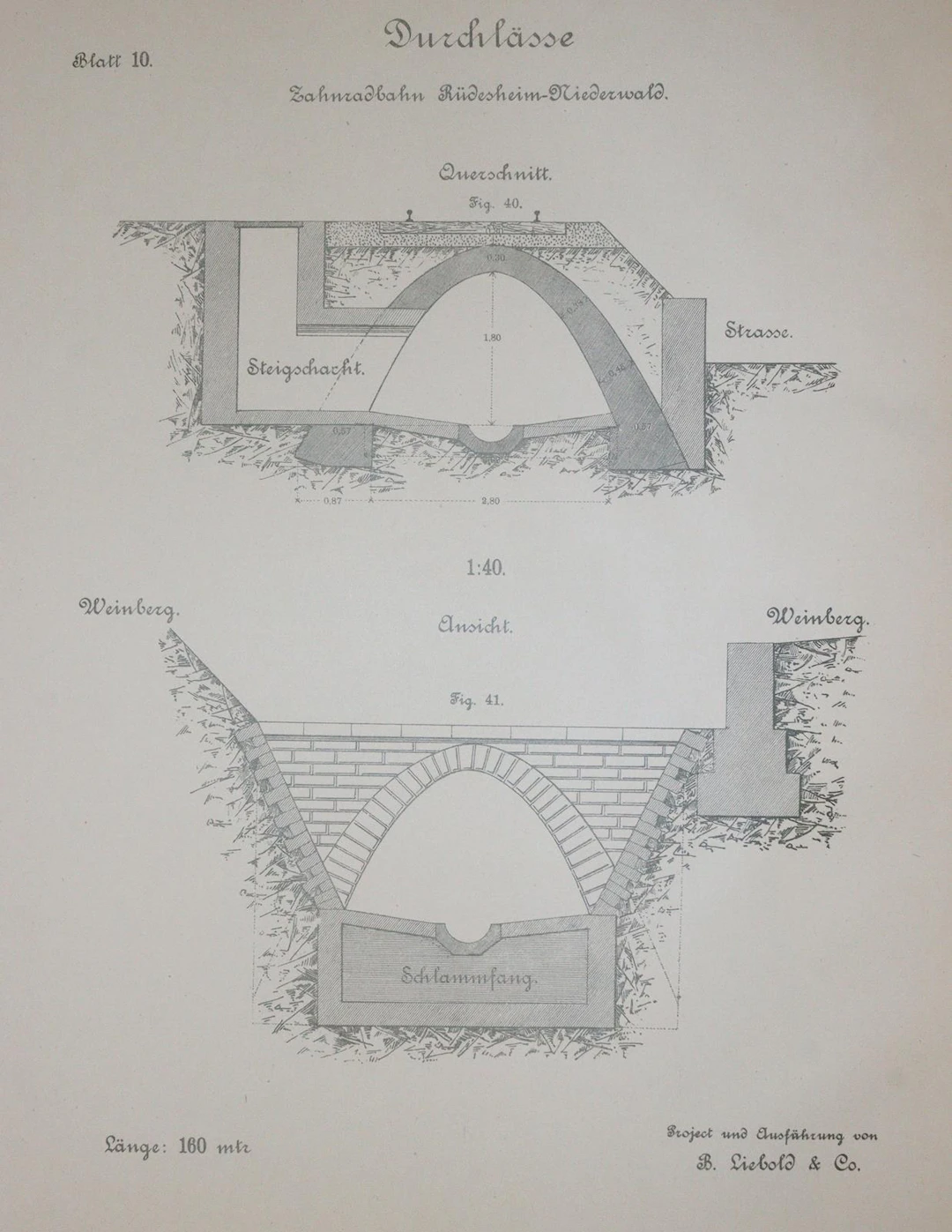 Liebold,B. Druchlässe und Brücken für Strassen und Eisenbahnen aus