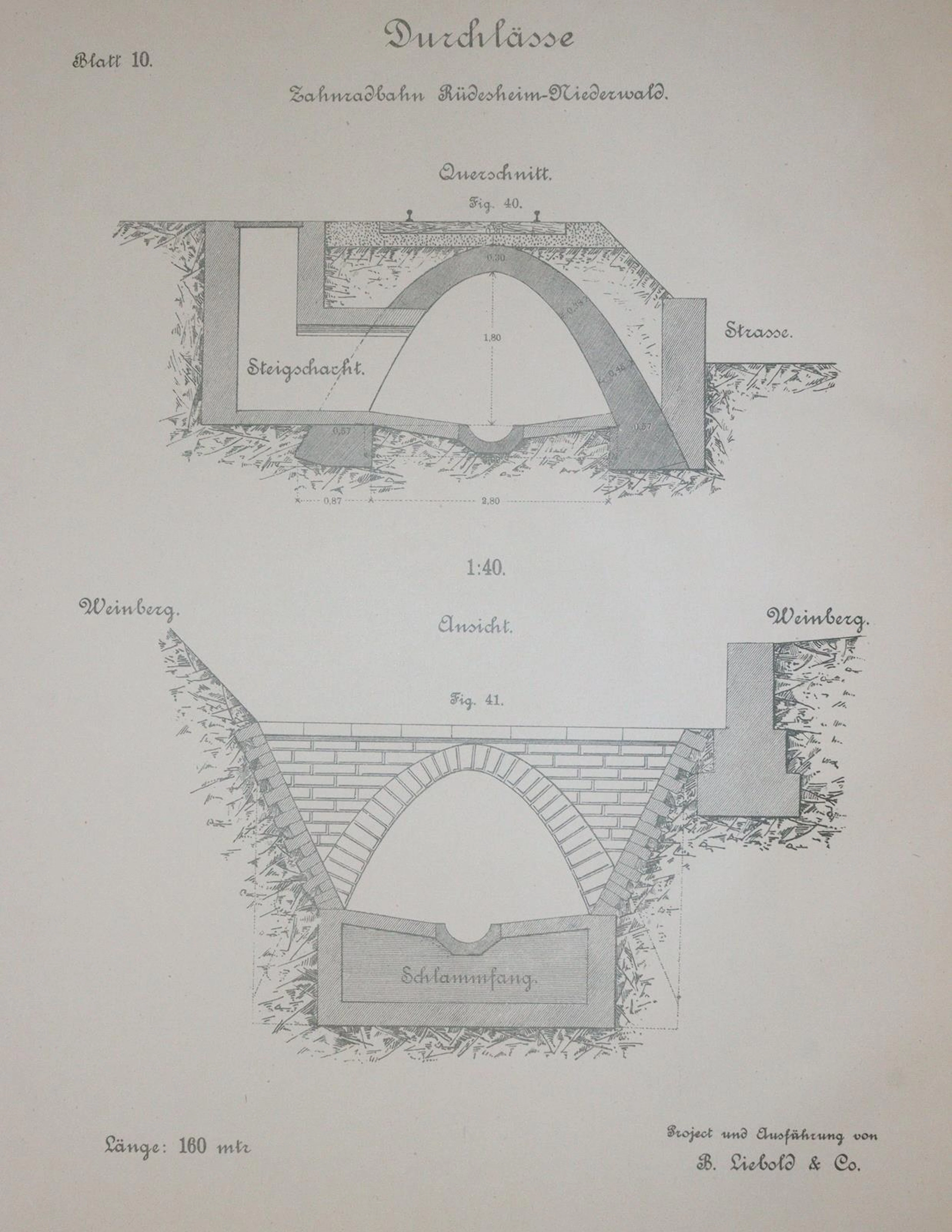 Liebold,B. Druchlässe und Brücken für Strassen und Eisenbahnen aus