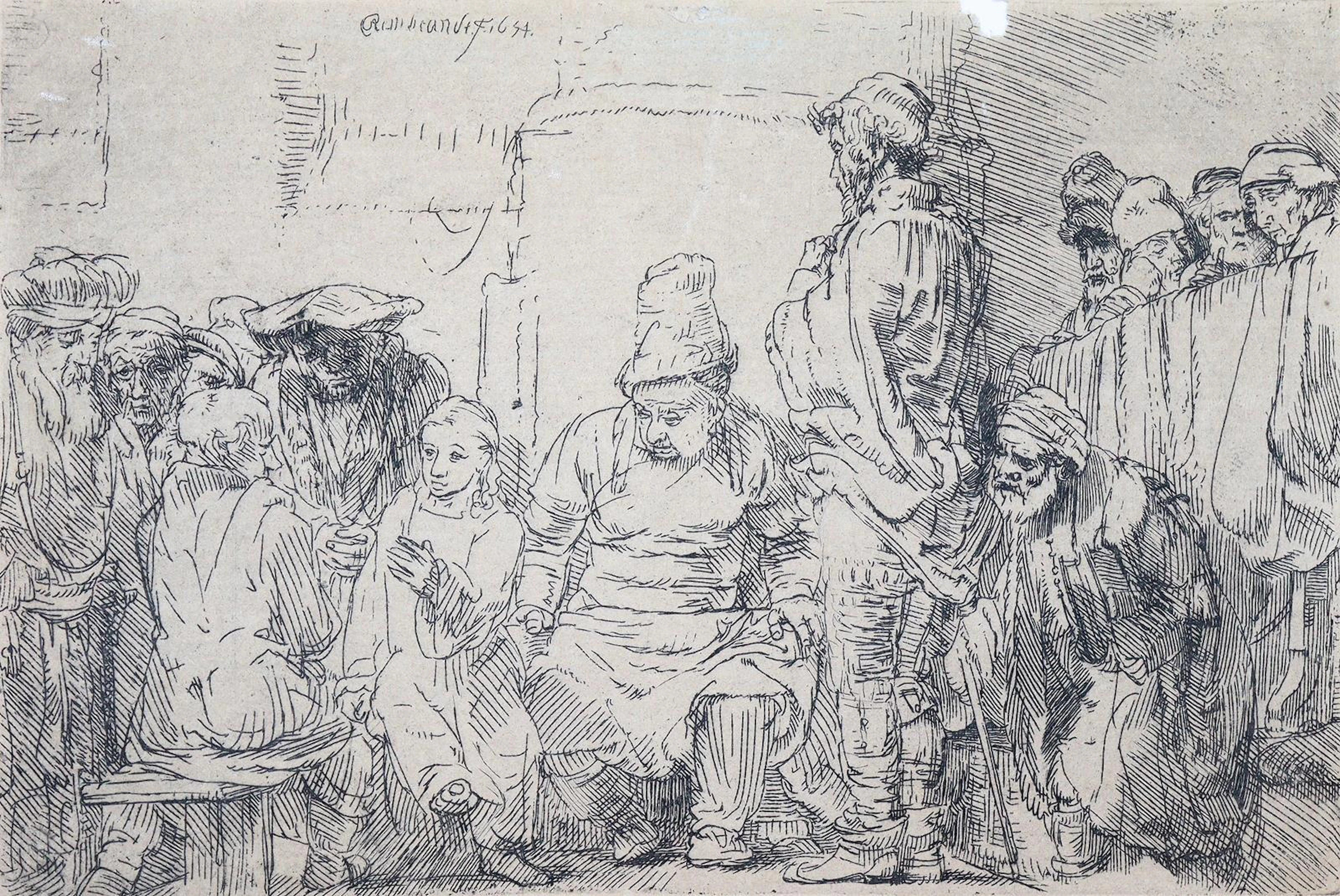 Rembrandt, Harmensz van Rijn (1606 Leiden - Amsterdam 1669). Jesus