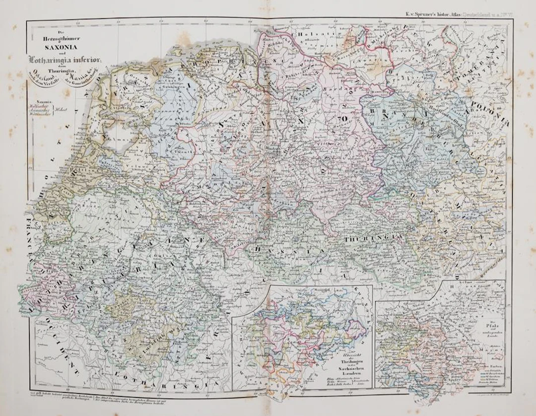 Spruner,K.v. Historisch-geographischer Hand-Atlas zur Geschichte Asiens
