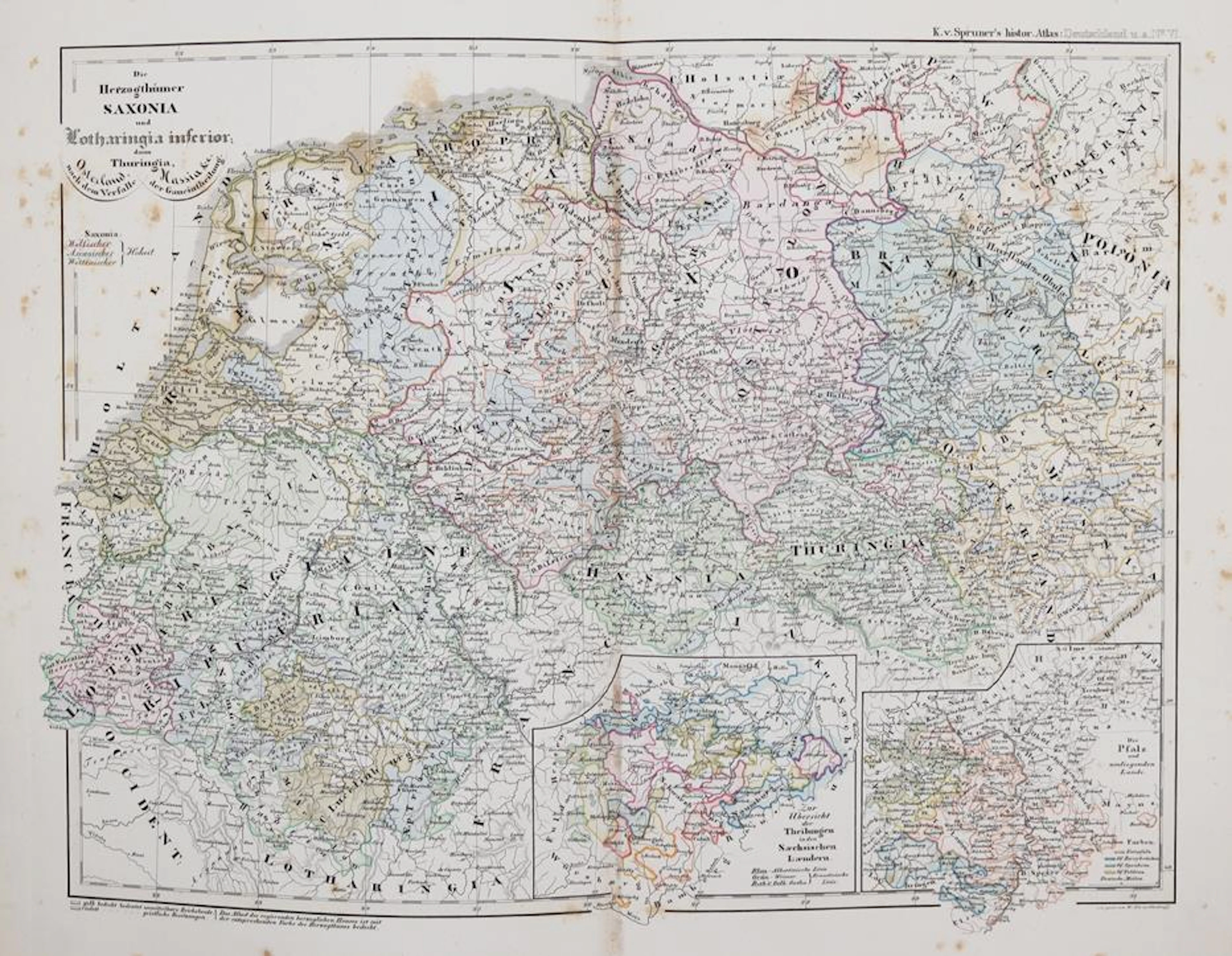 Spruner,K.v. Historisch-geographischer Hand-Atlas zur Geschichte Asiens