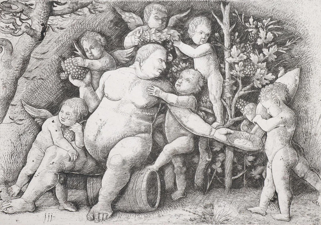 Hopfer, Hieronymus (1500 Augsburg - Nürnberg 1563). Trunkener Silen