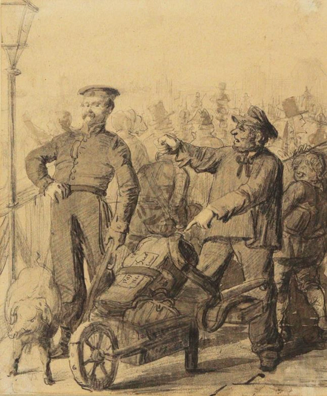 Erdmann, Ludwig (1820 Böddeken b. Paderborn 1888). Arbeiter und Polizist