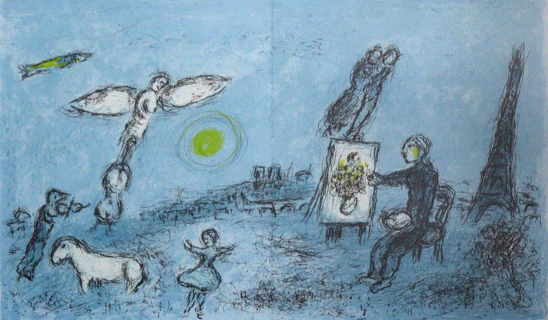 Chagall, Marc (1887 Peskowatik bei Witebsk - Saint-Paul-de-Vence 1985).
