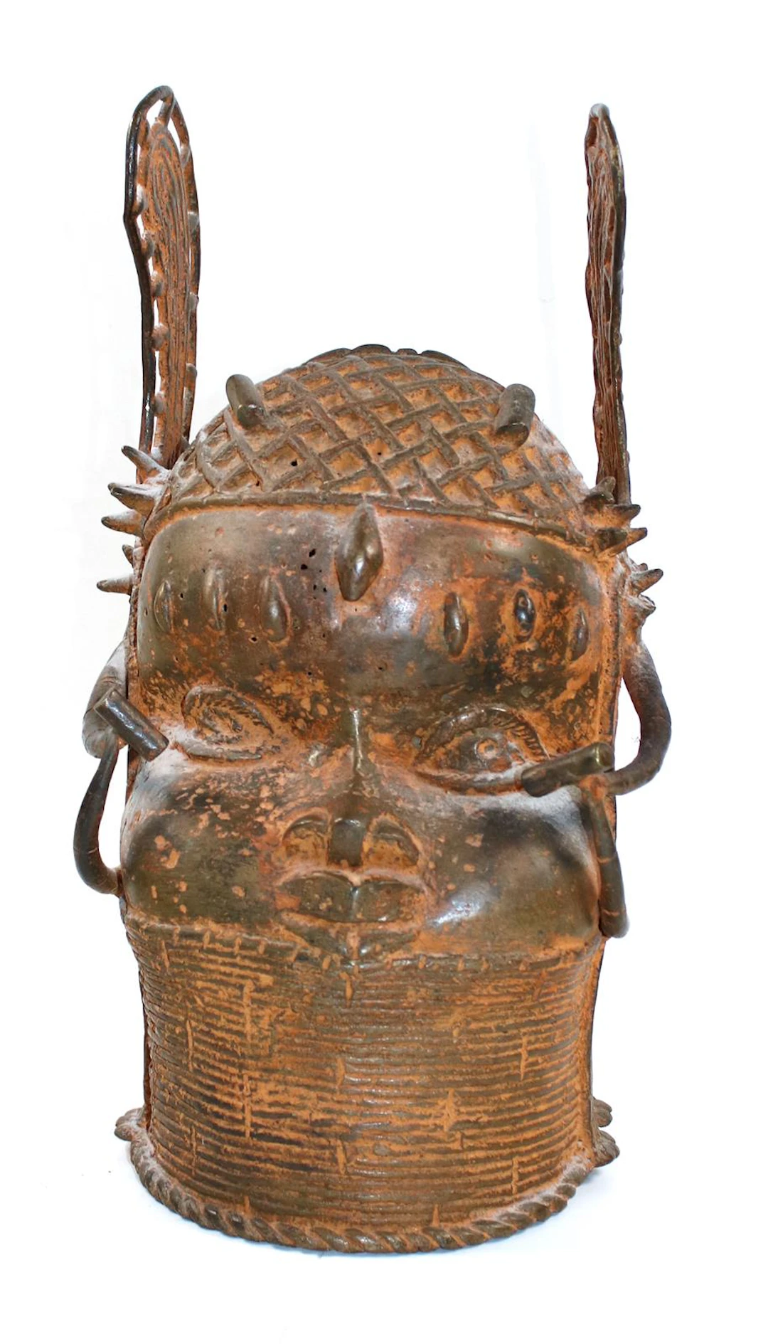 Bronzebüste eines Oba